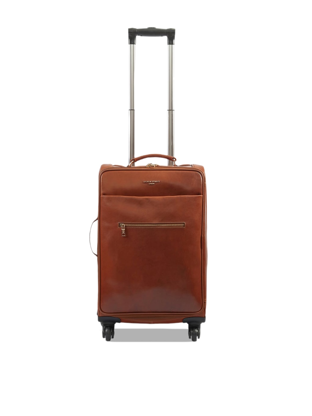 

SILVER STREET LONDON Dubbin leather Trolley Bag, Tan