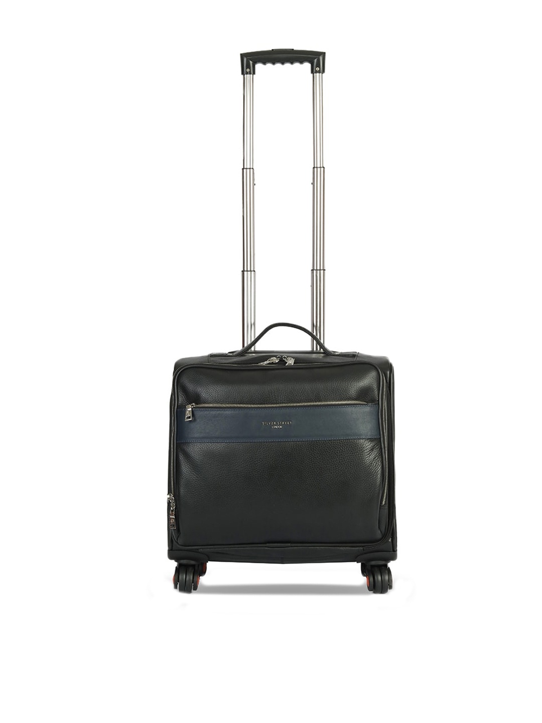 

SILVER STREET LONDON Solid Walter Leather Trolley, Black