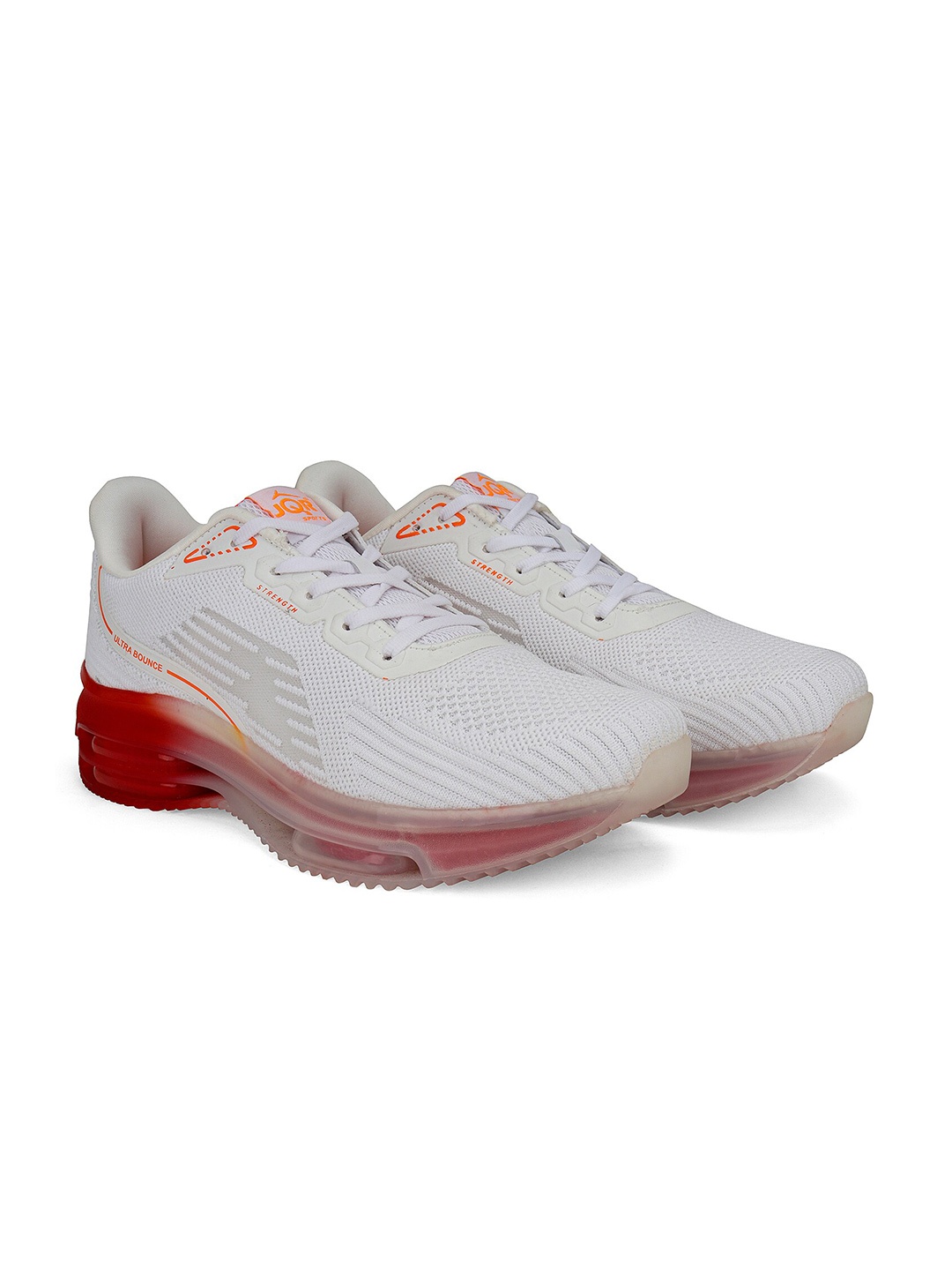 

JQR Men HIGHWAY Memory Foam Mesh Running Shoes, White