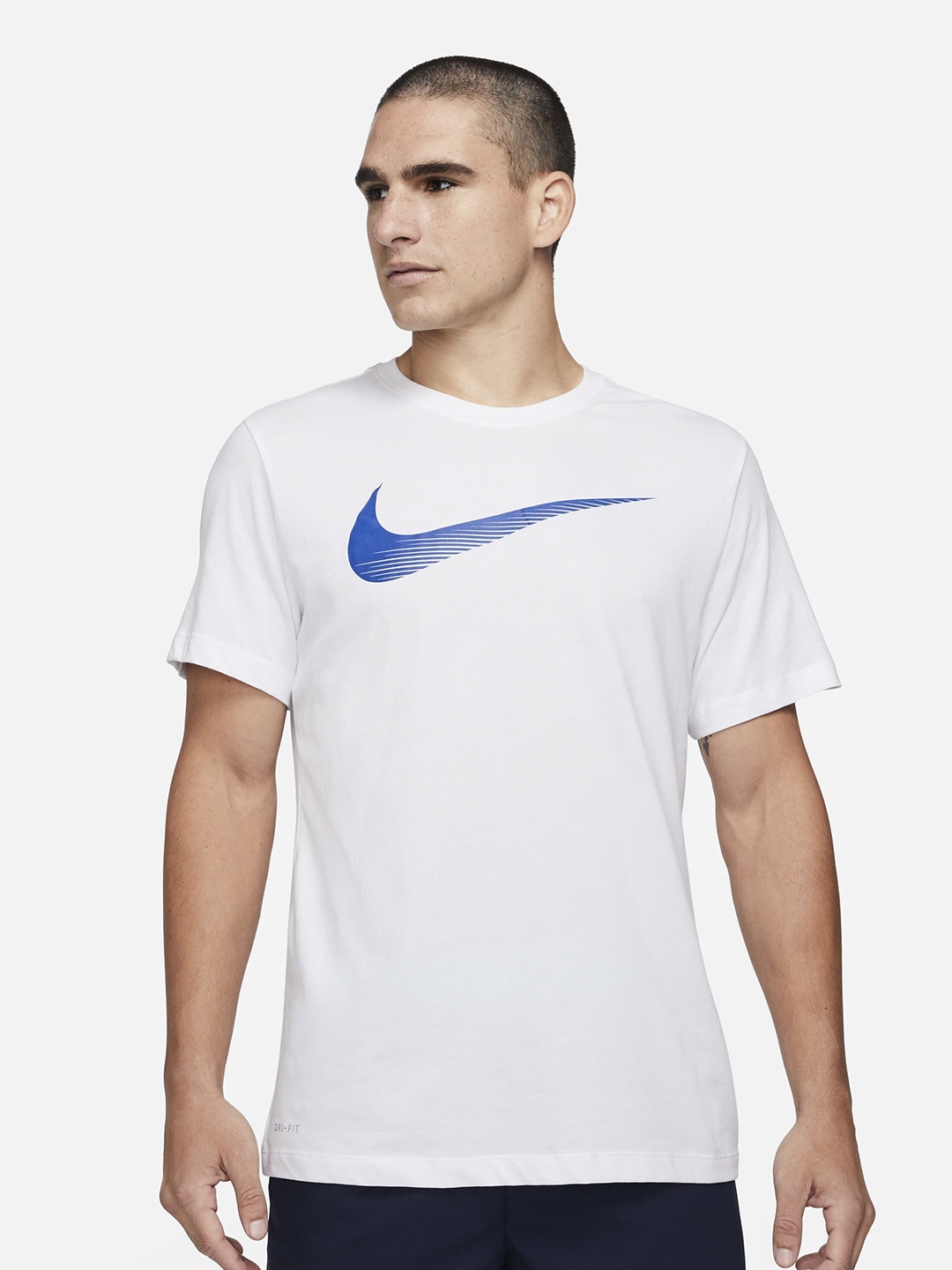 

Nike Dri-FIT Swoosh Training T-Shirt, White