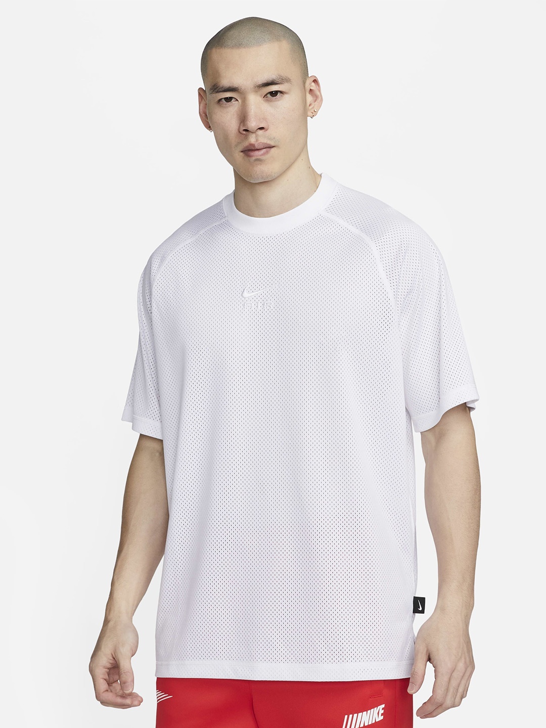 

Nike Men Air Oversized Short-Sleeves T-Shirt, White