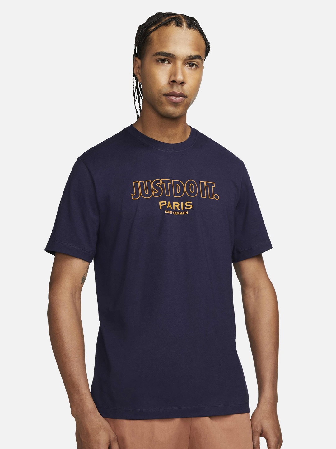 

Nike Men Paris Saint-Germain JDI Cotton T-Shirt, Blue