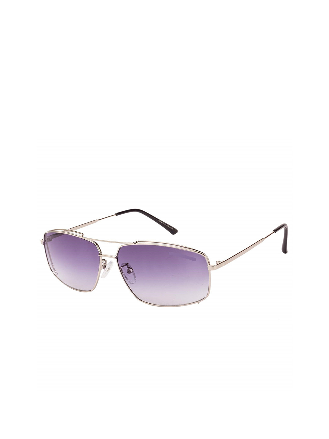 

SUNNIES Lens & Rectangle Sunglasses With UV Protected Lens B80-107-Violet-Gold