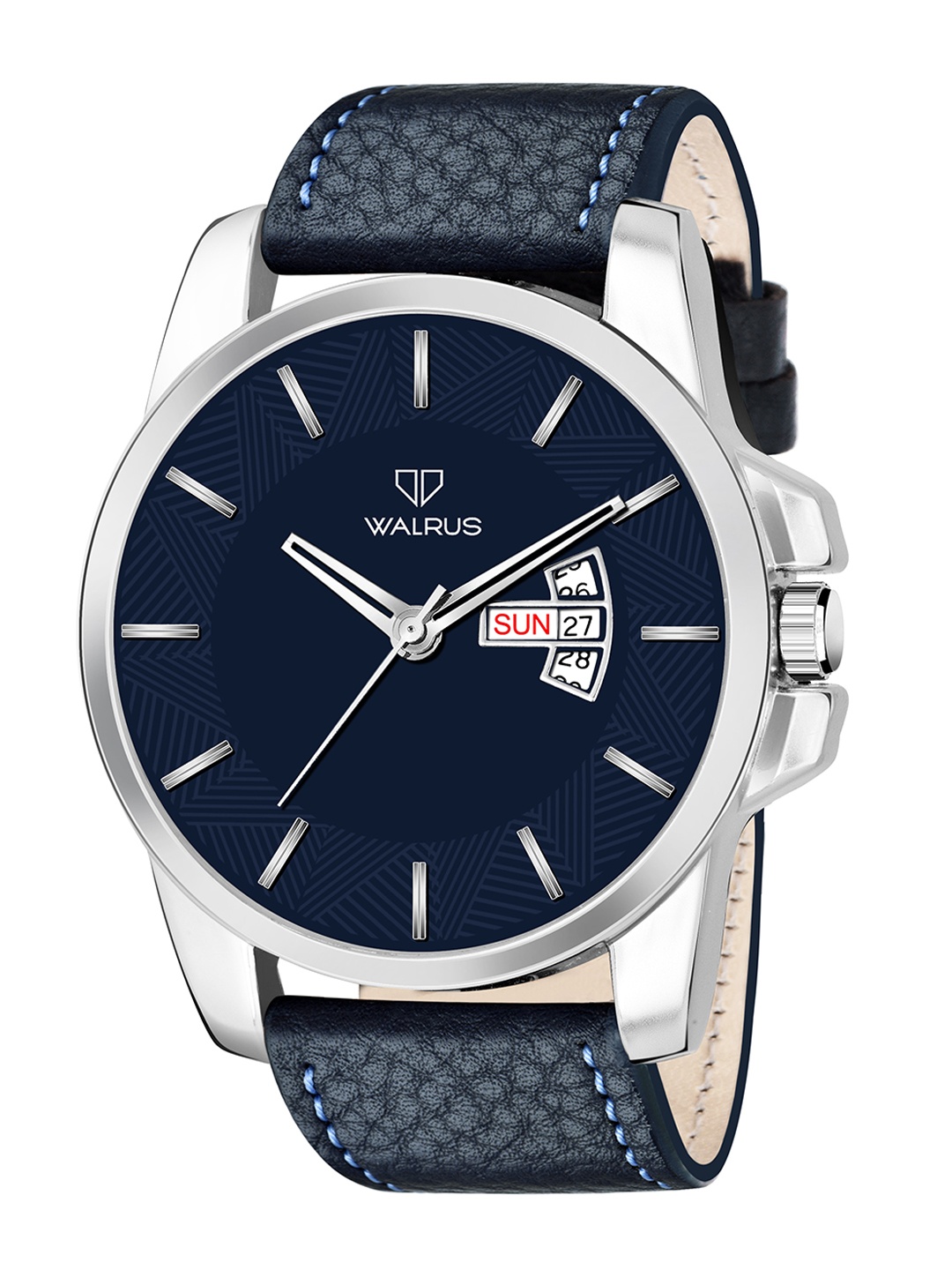 

Walrus Men Brass Dial & Bracelet Style Straps Analogue Watch WWTM-MVRK-XV-030307_D, Blue