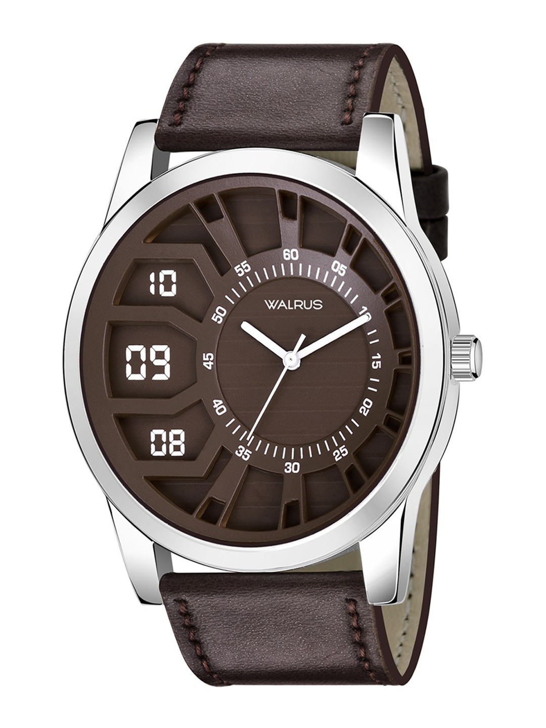 

Walrus Men Bracelet Style Straps Analogue Watch WWTM-DXTR-X-090907_D, Brown