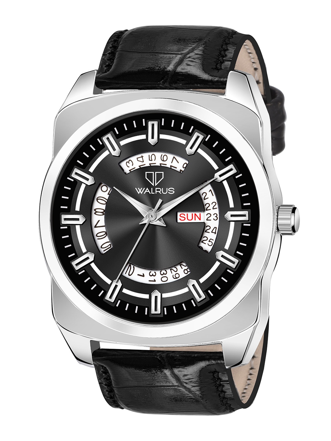 

Walrus Men Black Brass Dial & Black Straps Analogue Watch WWTM-MVRK-XVII-020207_D