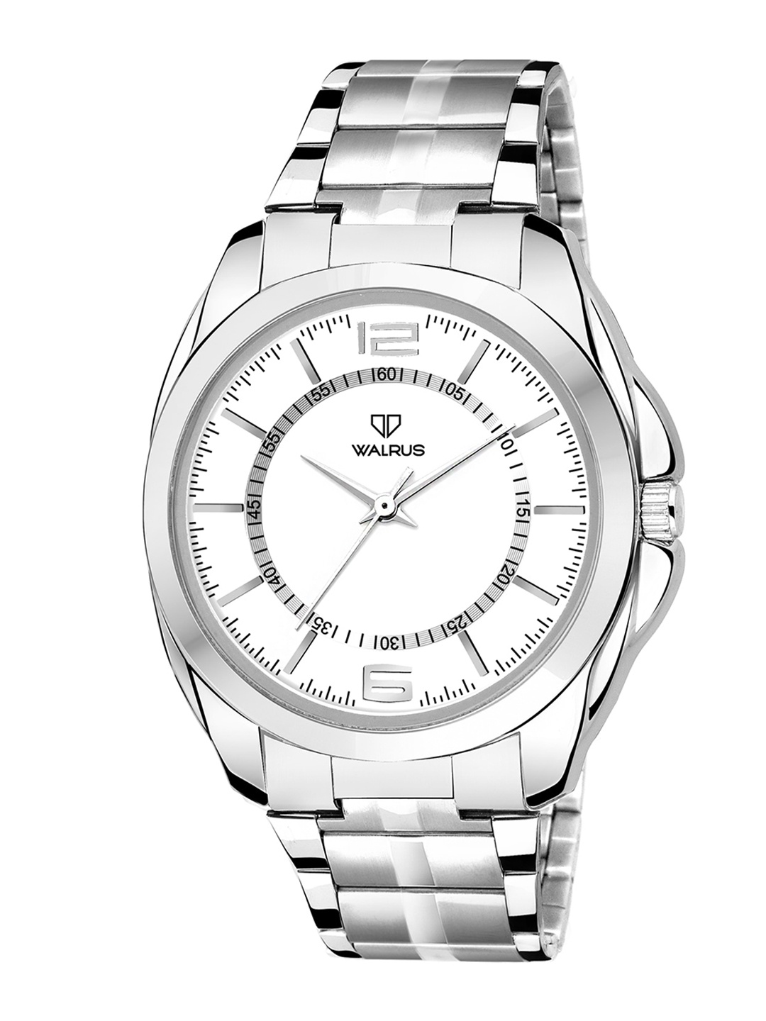 

Walrus Men Brass Dial Bracelet Style Straps Analogue Watch WWTM-POLO-VIII-010707, White