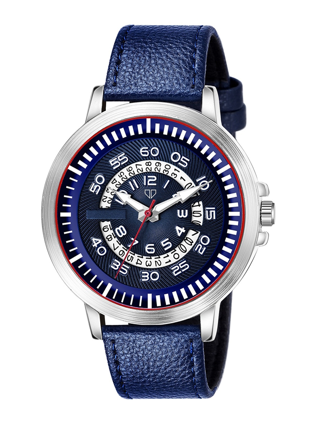 

Walrus Men Textured Straps Analogue Watch WWTM-INCUBATOR-II-030307_D, Blue