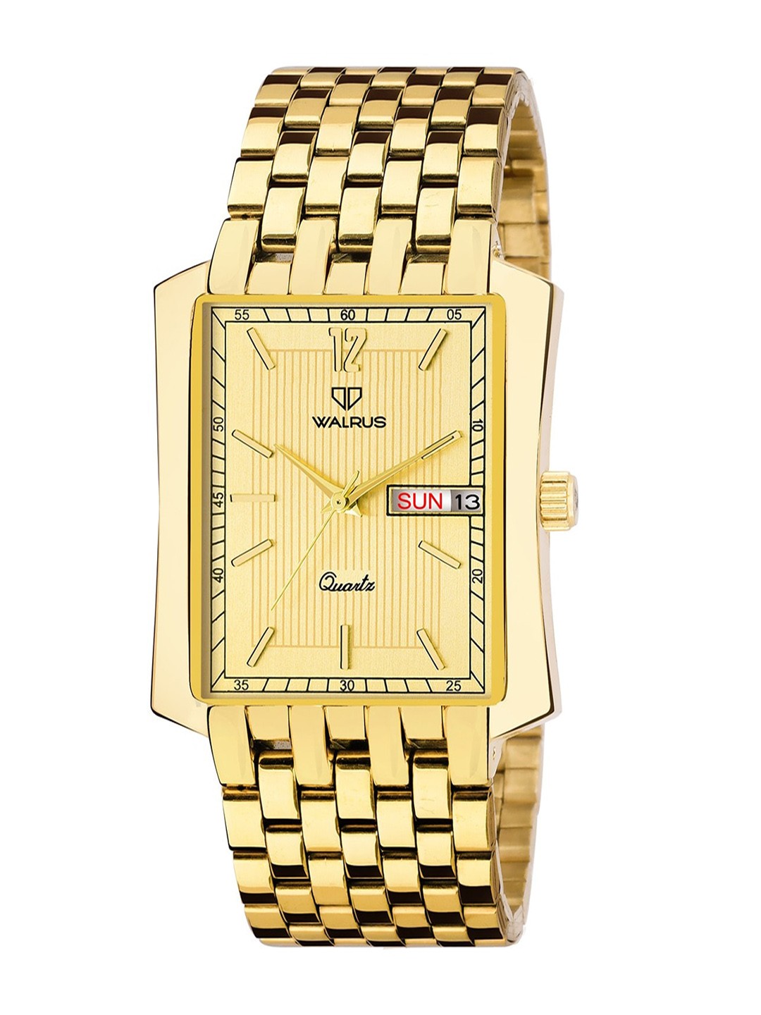 

Walrus Men Brass Dial & Stainless Steel Straps Analogue Watch WWTM-OLIVER-III-060606_D, Gold