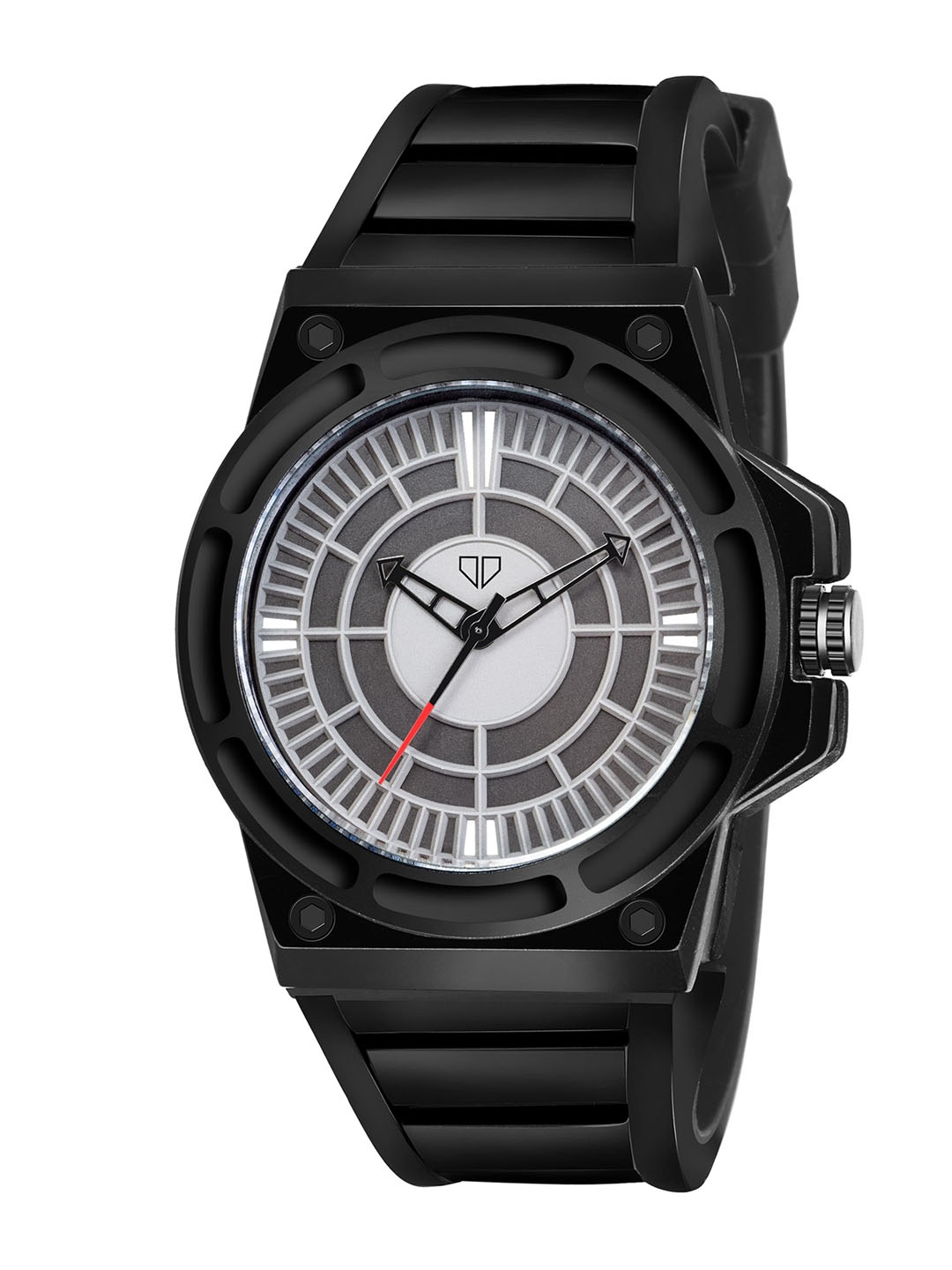 

Walrus Men Brass Dial & Bracelet Style Straps Analogue Watch WWTM-RAIDER-070202_D, Silver