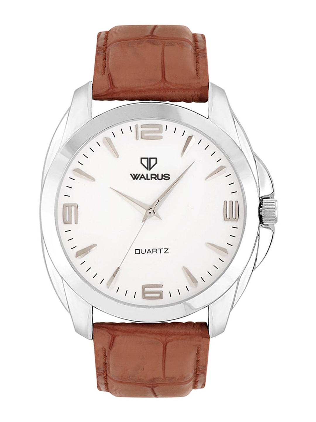 

Walrus Men Brass Dial & Textured Straps Analogue Watch WWTM-DIP-II-011607_D, White