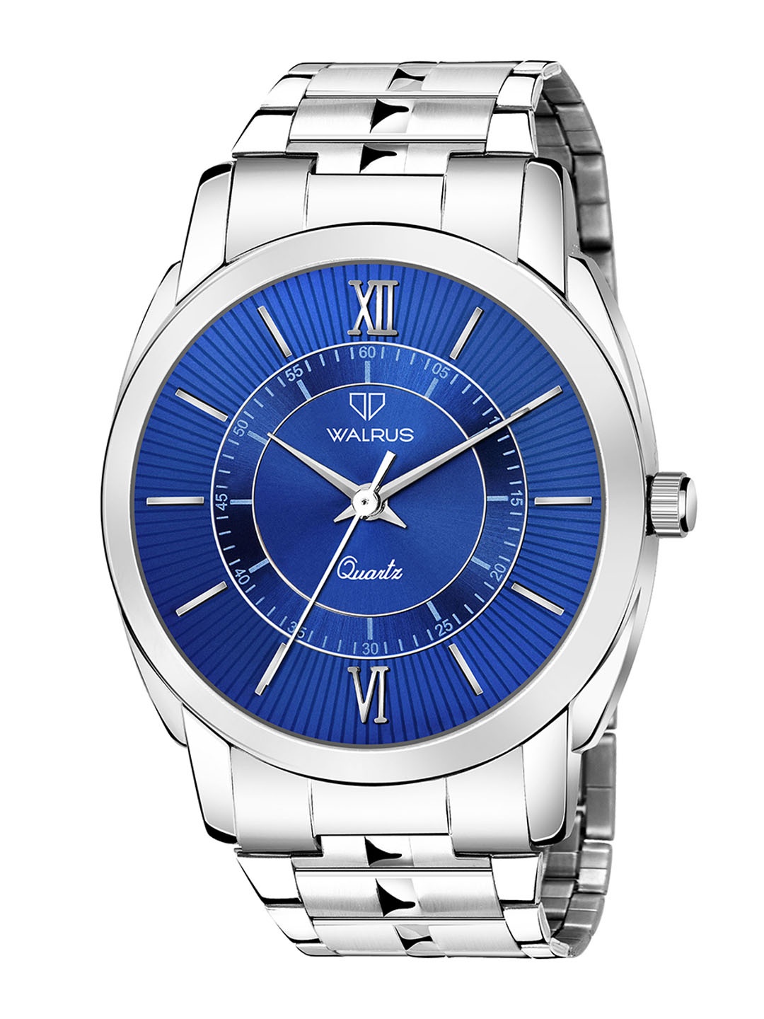 

Walrus Men Brass Dial & Bracelet Style Straps Analogue Watch WWTM-POLO-XIII-030707_D, Blue