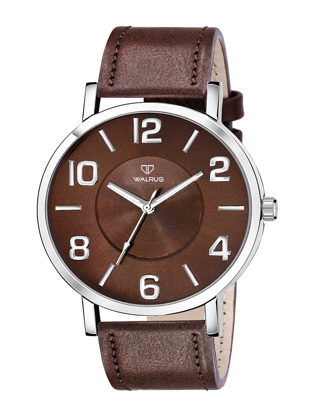 

Walrus Men Brass Printed Dial & Straps Analogue Watch WWTM-OPUS-III-090907_D, Brown