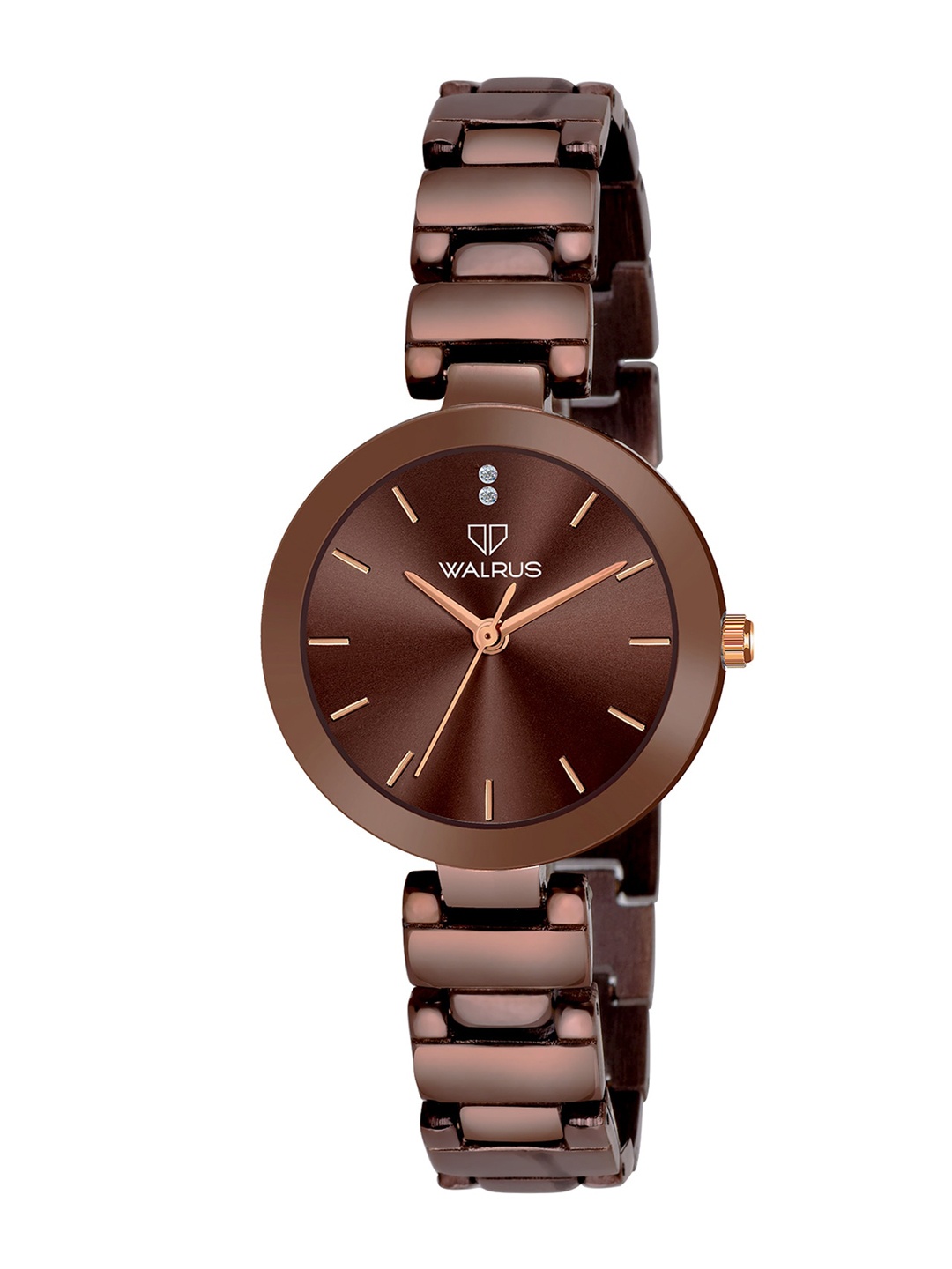

Walrus Women Stainless Steel Straps Analogue Watch WWTW-ELITE-XVIII-090909_D, Brown