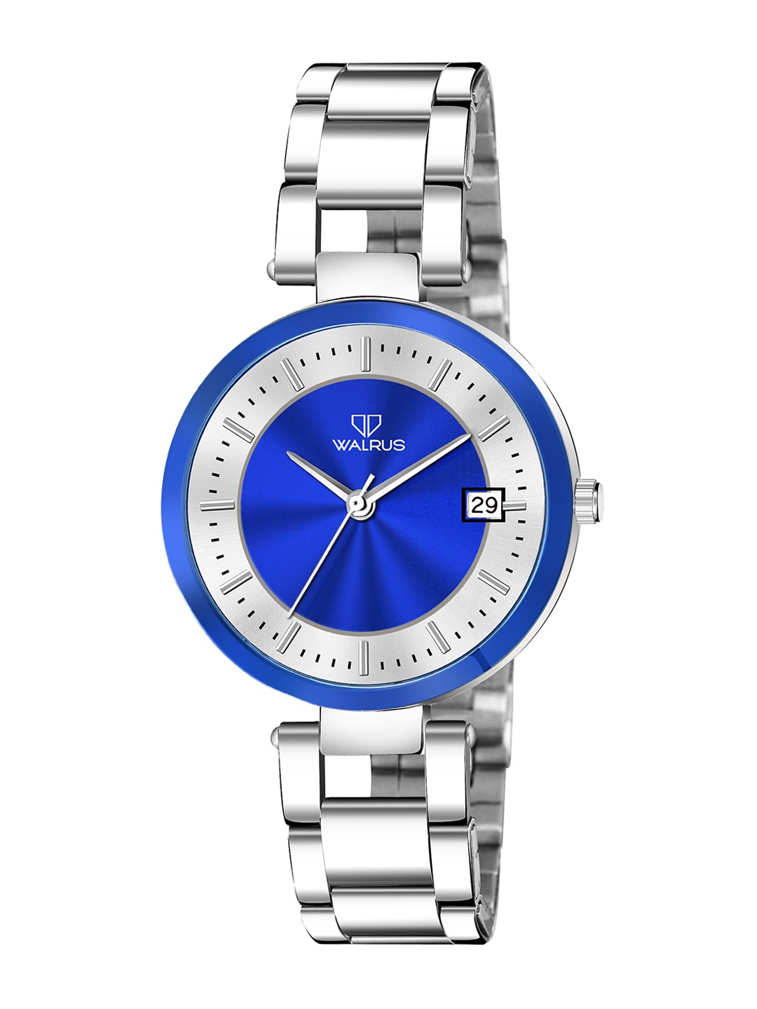 

Walrus Women Embellished Stainless Steel Bracelet Analogue Watch WWTW-INC-XII-030707_D, Blue
