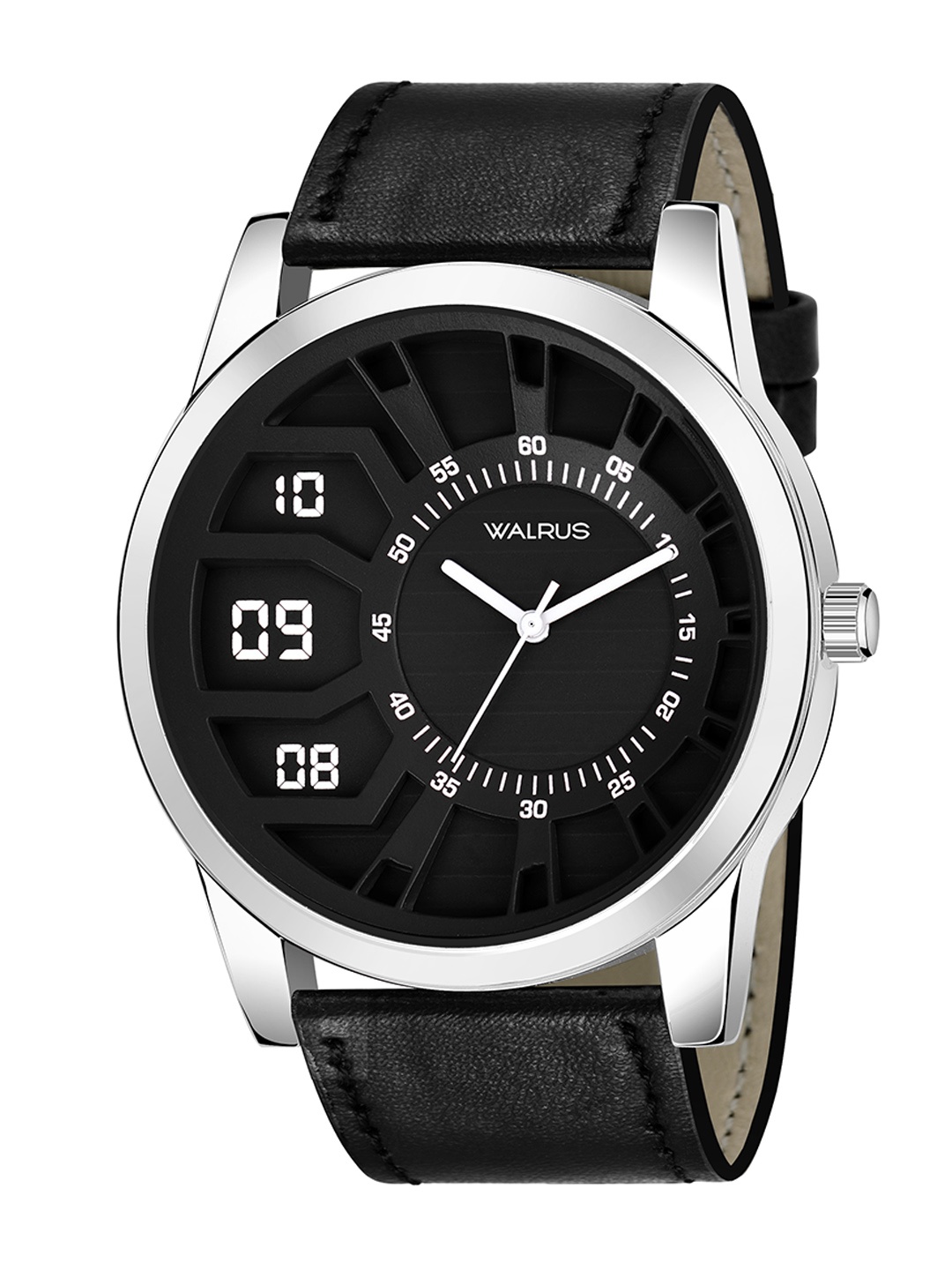 

Walrus Men Dial & Black Straps Analogue Watch WWTM-DXTR-X-020207_D