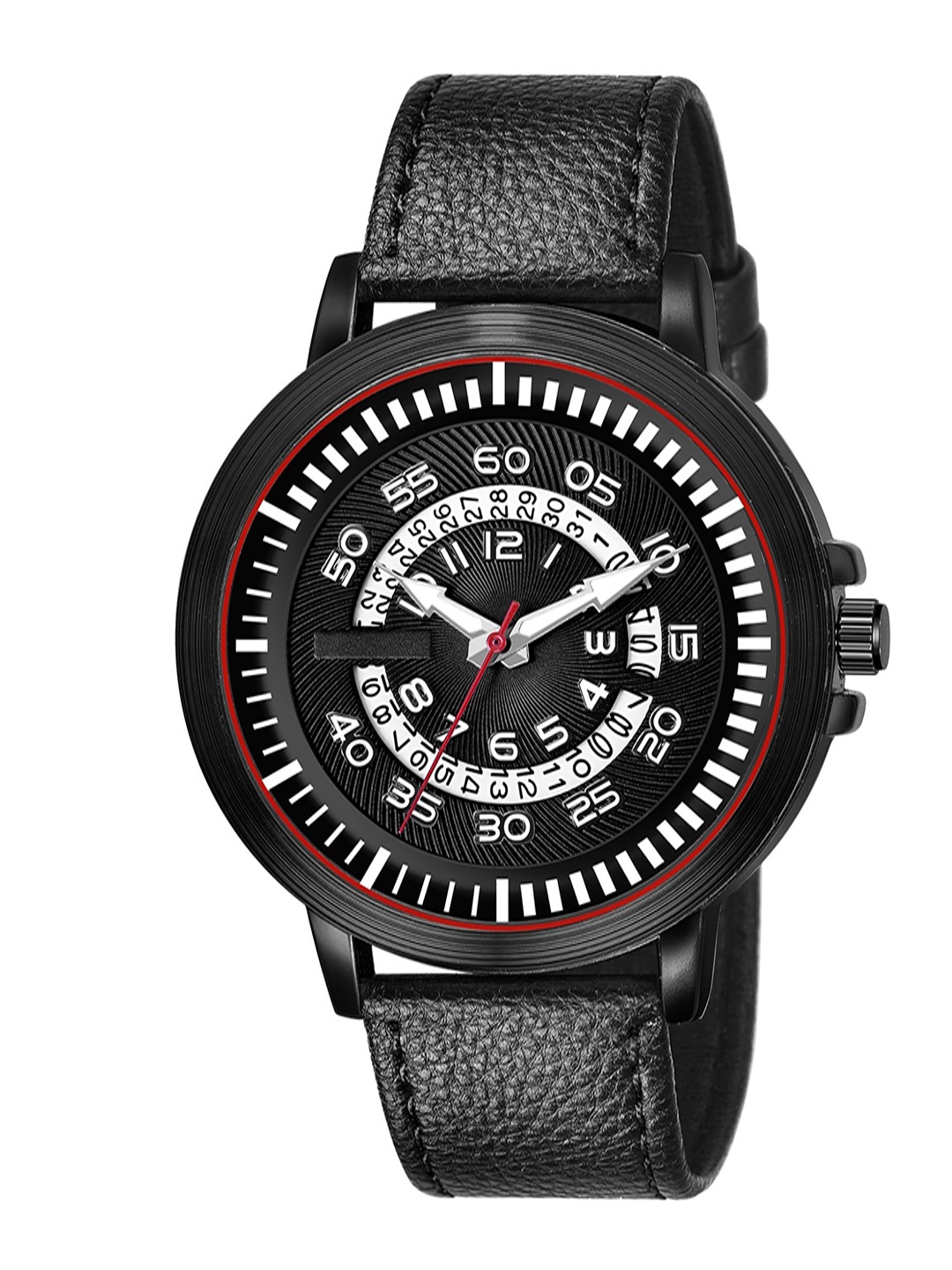 

Walrus Men Brass Printed Dial & Straps Analogue Watch WWTM-INCUBATOR-II-020202_D, Black