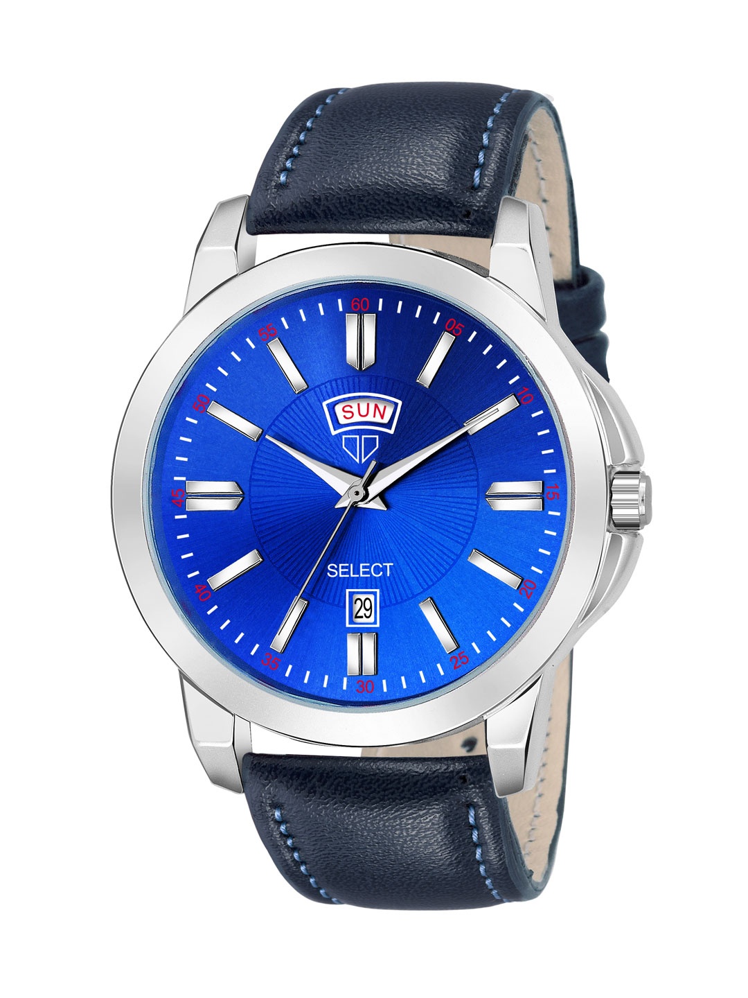 

Walrus Men Round Dial & Regular Straps Analogue Watch WWTM-MC-030307_D, Blue
