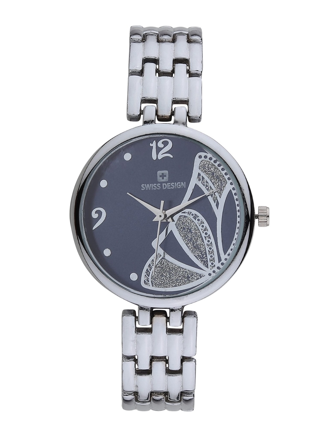 

Swiss Design Women Bracelet & Watch Gift Set SDWJ23 Set-05, Blue