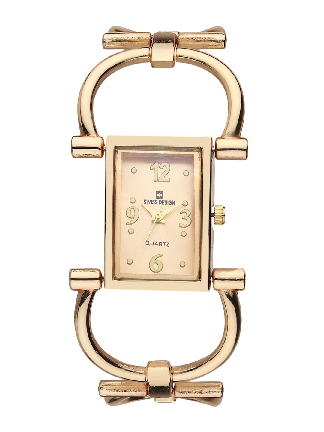 

Swiss Design Women Watch Gift Set SDWJ23 Set-28, Gold