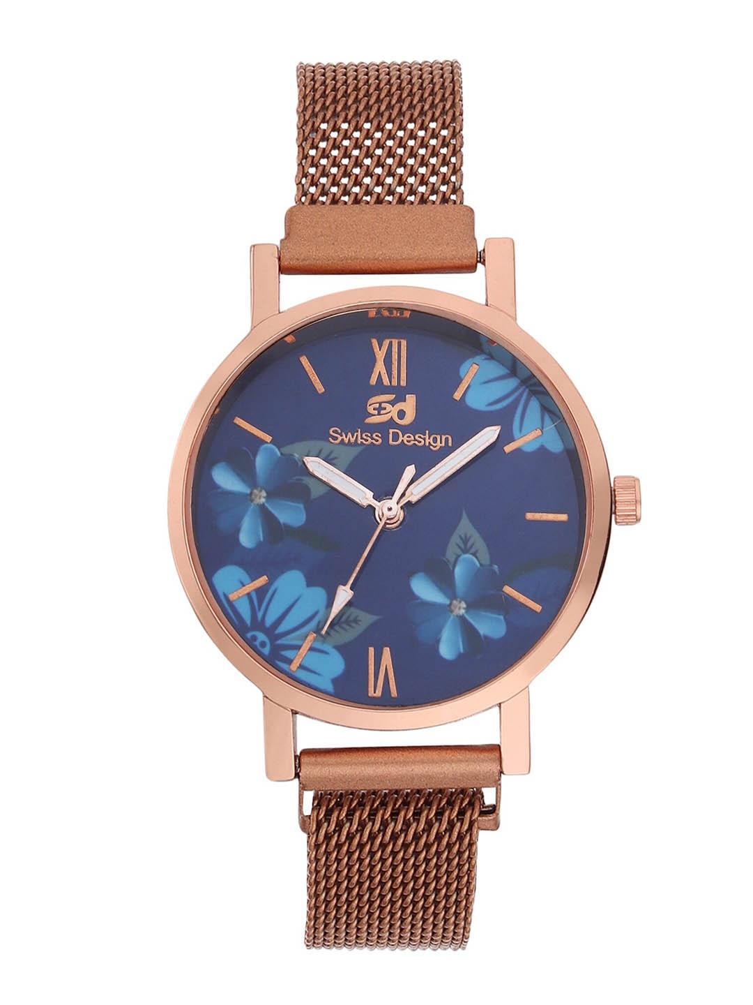 

Swiss Design Women Watch Gift Set SDWJ23 Set-63, Blue