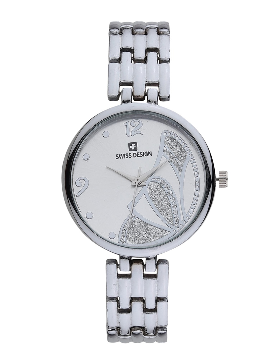 

Swiss Design Women Watch Gift Set SDWJ23 Set-04, Silver