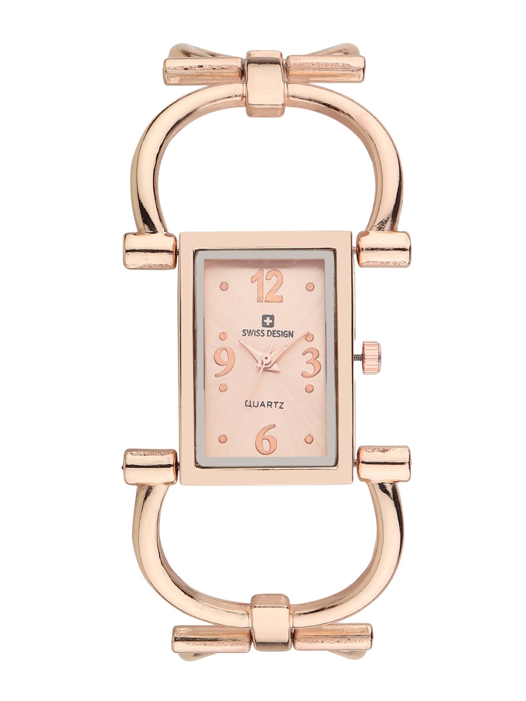 

Swiss Design Women Watch Gift Set SDWJ23 Set-34, Rose gold