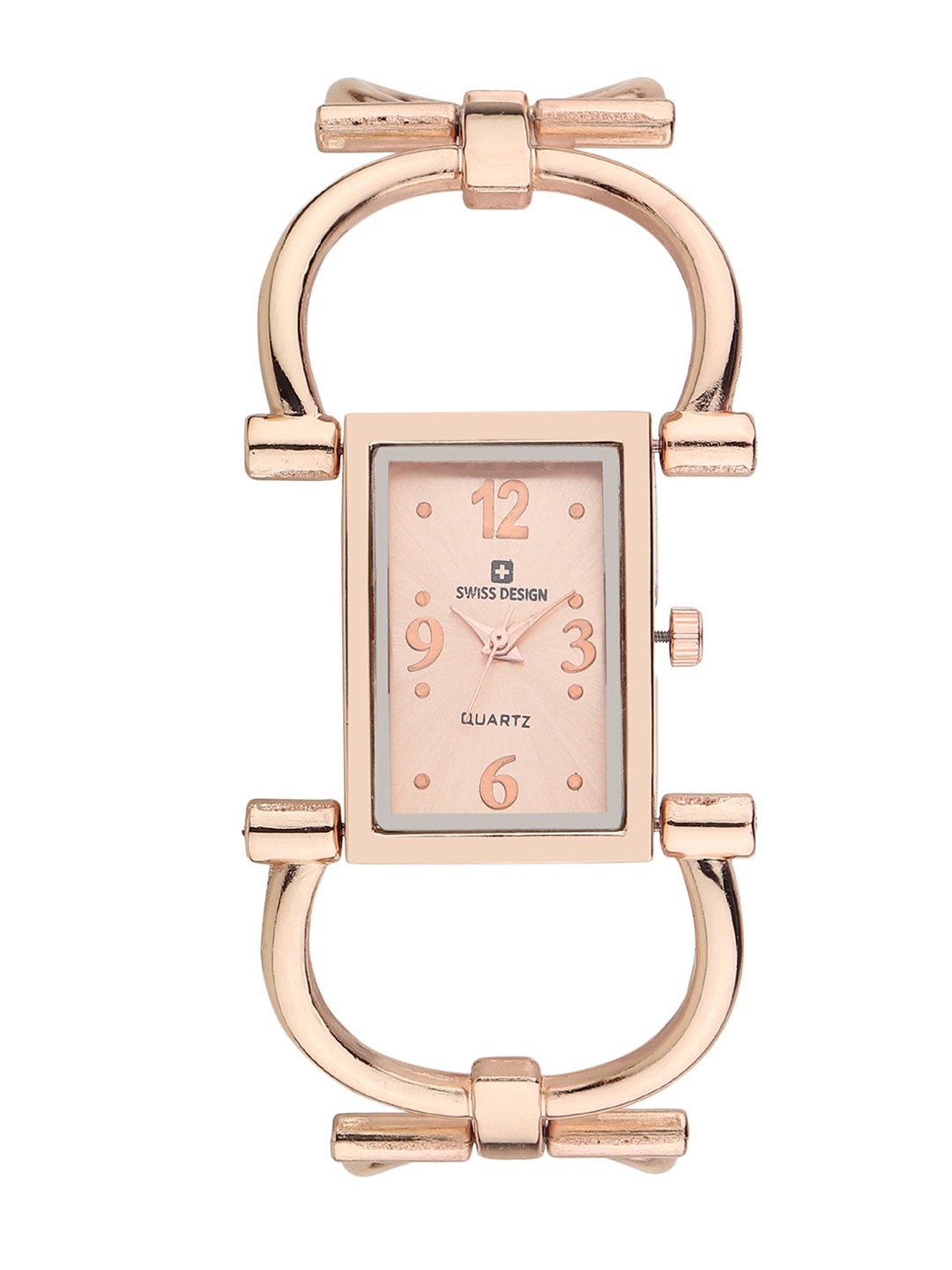 

Swiss Design Women Watch Gift Set SDWJ23 Set-31, Rose gold