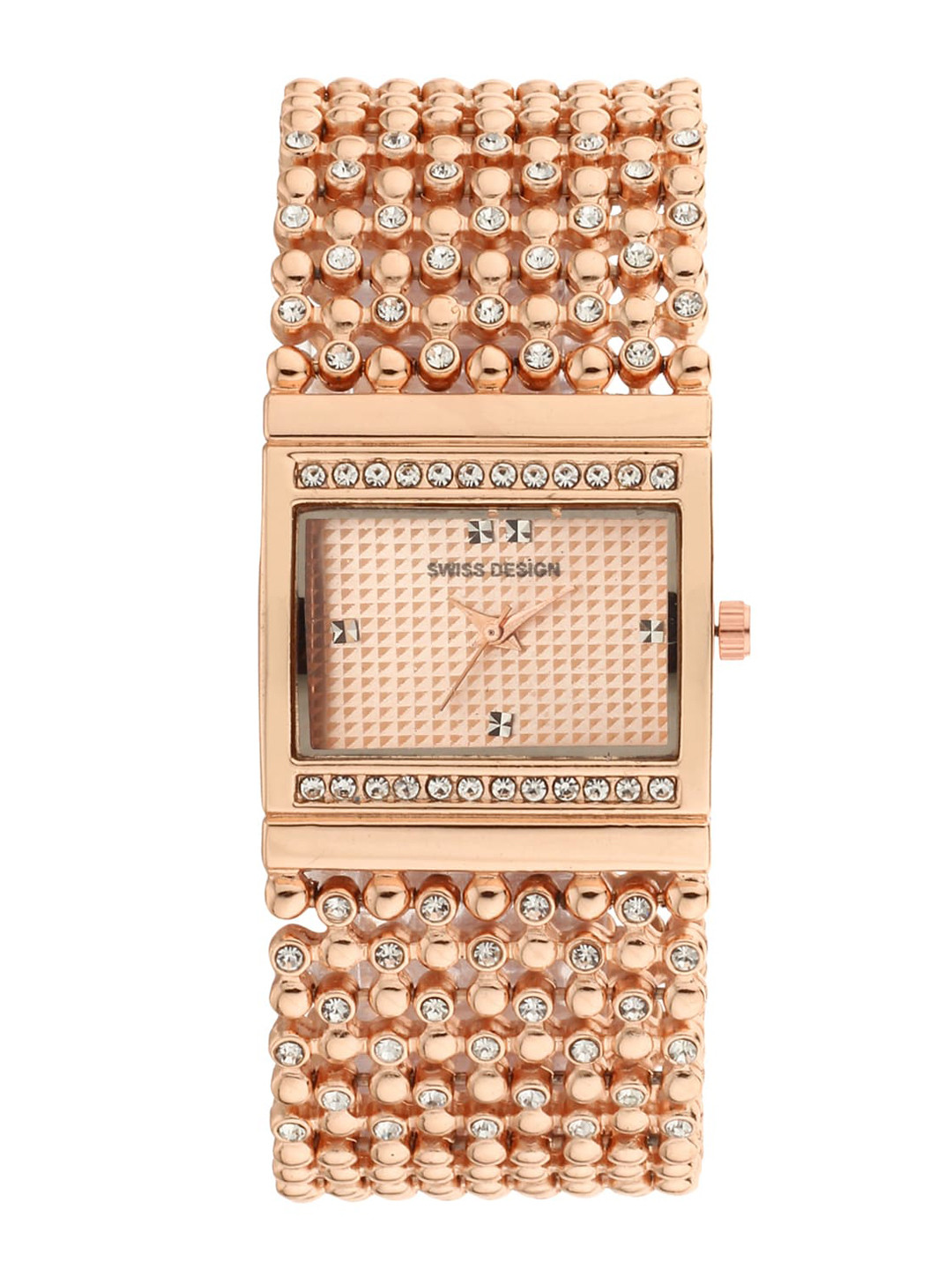 

Swiss Design Women Watch Gift Set SDWJ23 Set-70, Rose gold