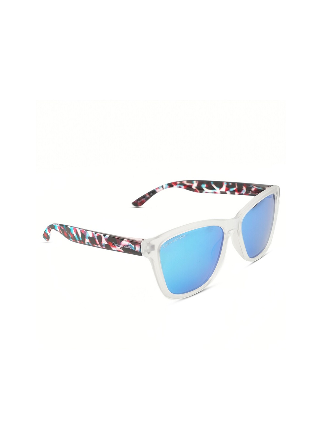 

Eyewearlabs Wayfarer Sunglasses With Polarised & UV Protected Lens CLightSpeedSC1EL1124, Blue