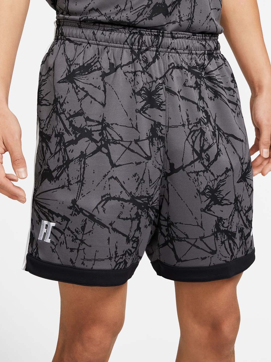 

Nike Men Dri-FIT F.C. Printed Football Shorts, Grey