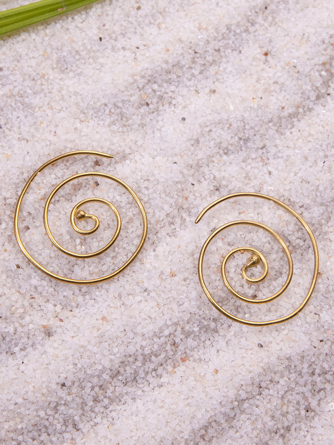 

Studio One Love Circular Drop Earrings, Gold