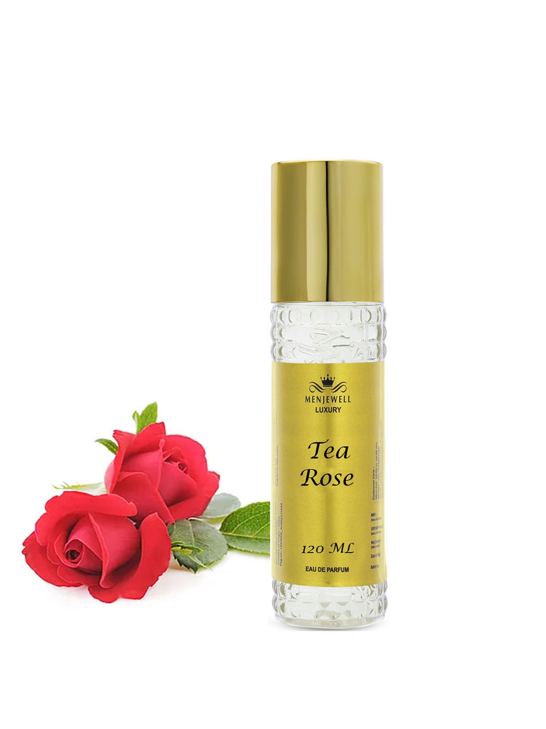 

Menjewell Women Tea Rose Eau de Parfum - 120 ml, Yellow