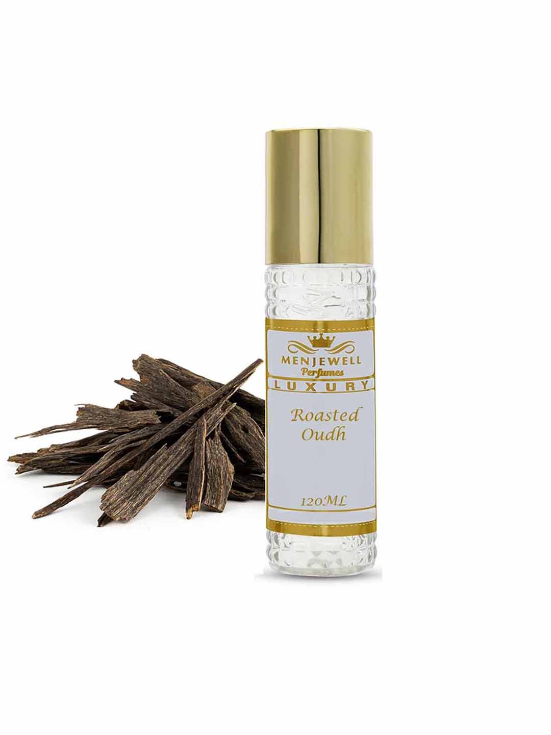 

Menjewell Men Roasted Oudh Eau de Parfum - 120 ml, White