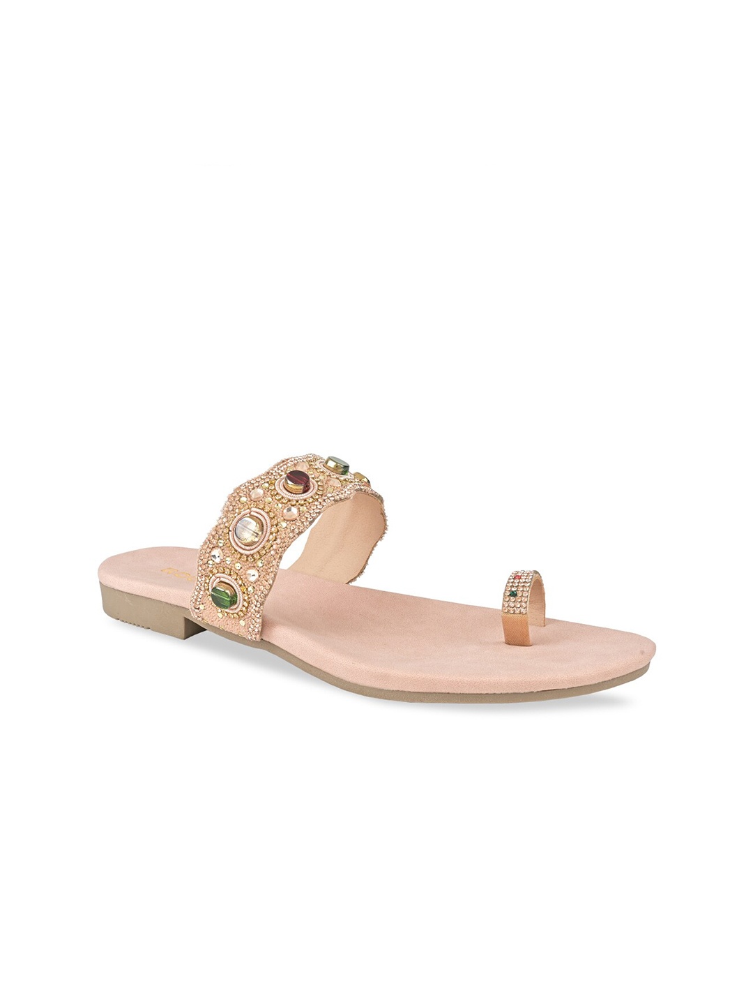 

Rocia Women Embellished One Toe Flats, Pink