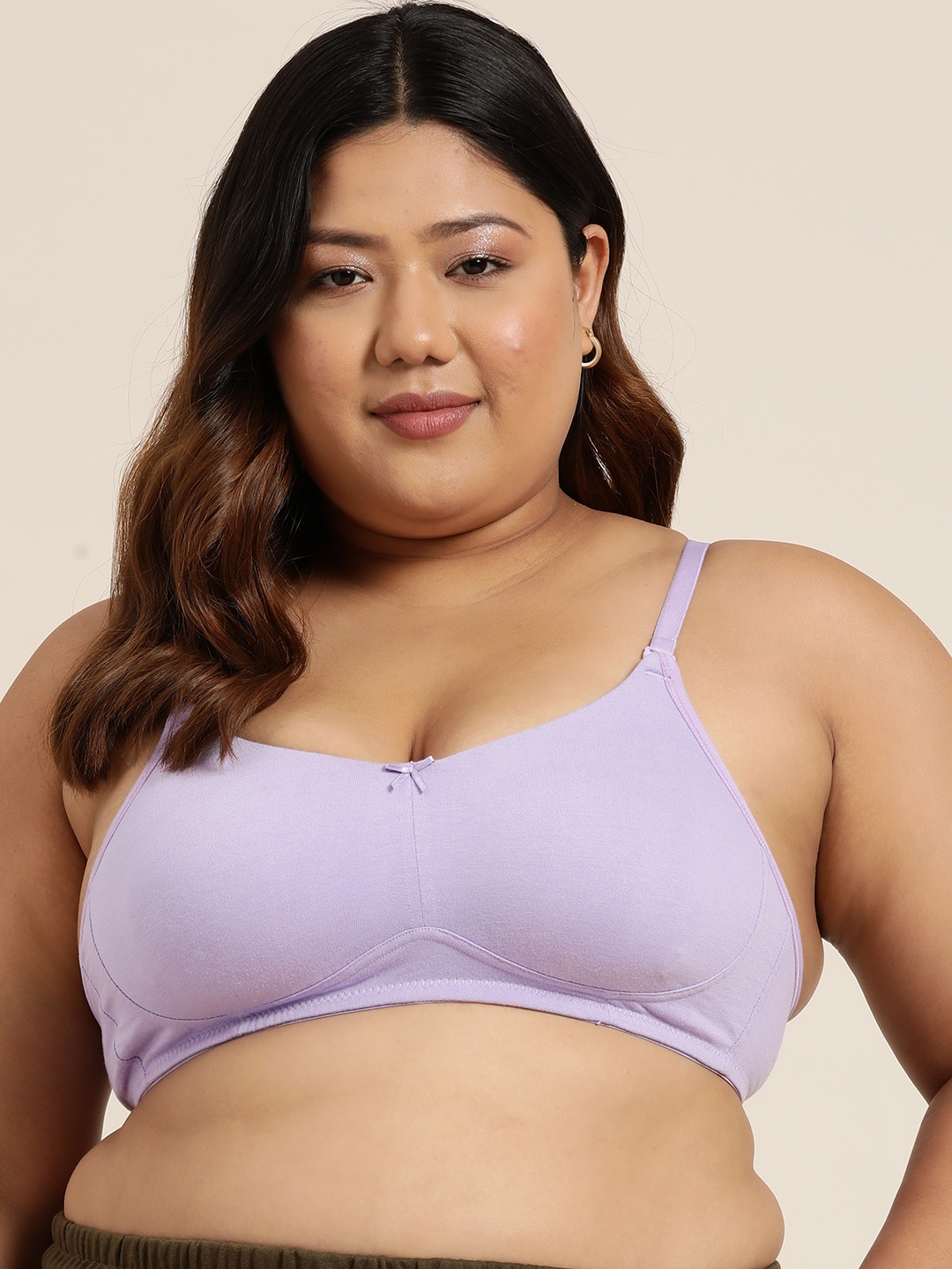 

Sztori Plus Size T-shirt Bra, Lavender