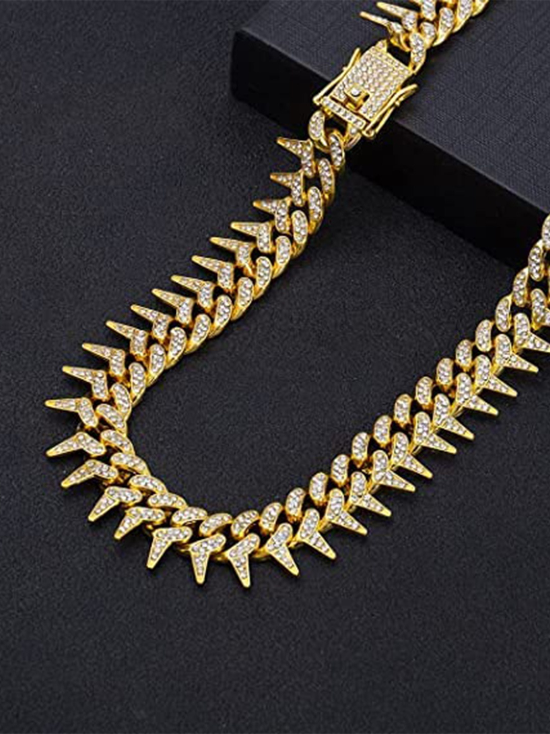 

VIEN Gold-Plated Brass Choker Chain