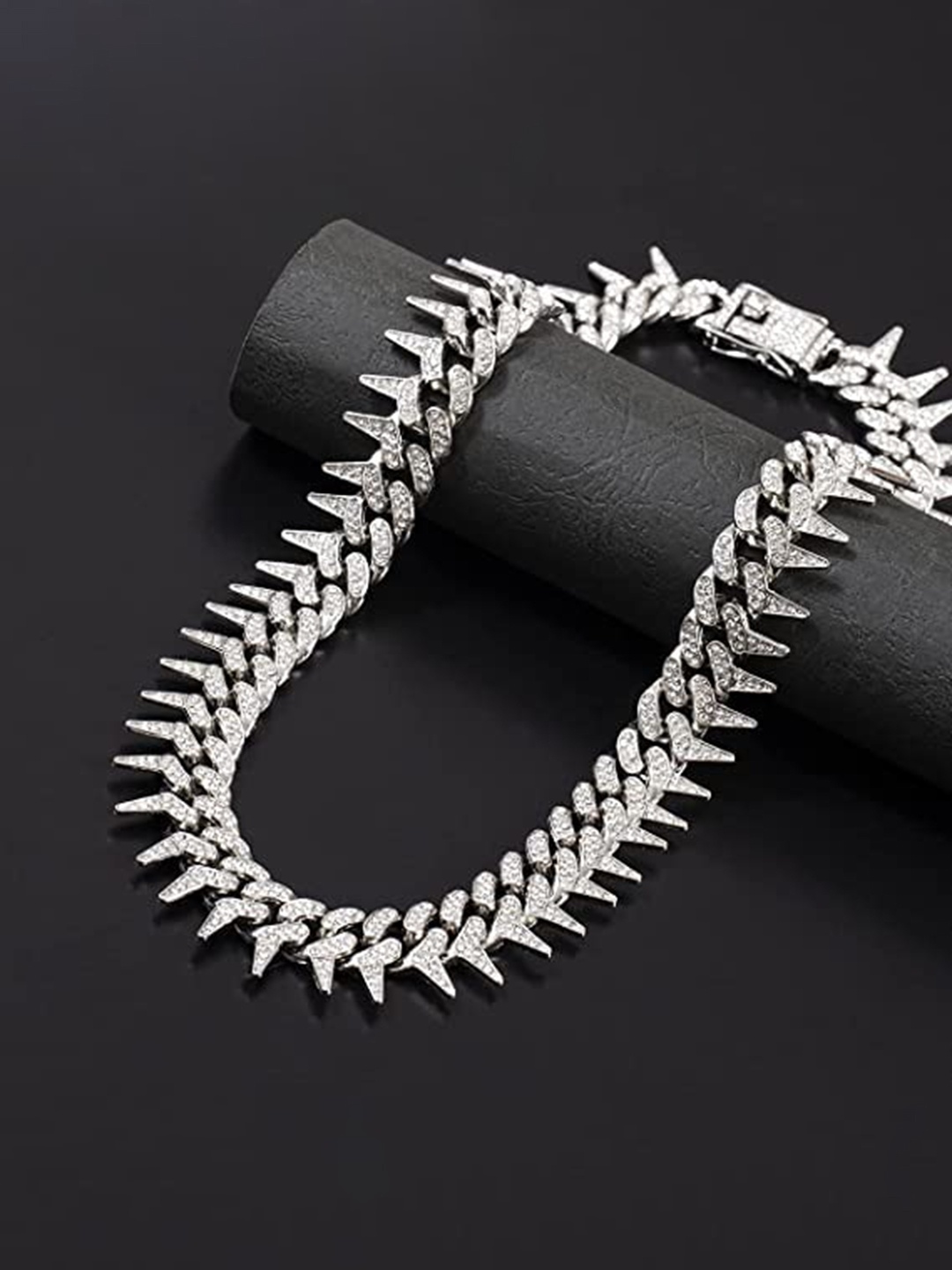 

VIEN Silver-Plated Choker Chain