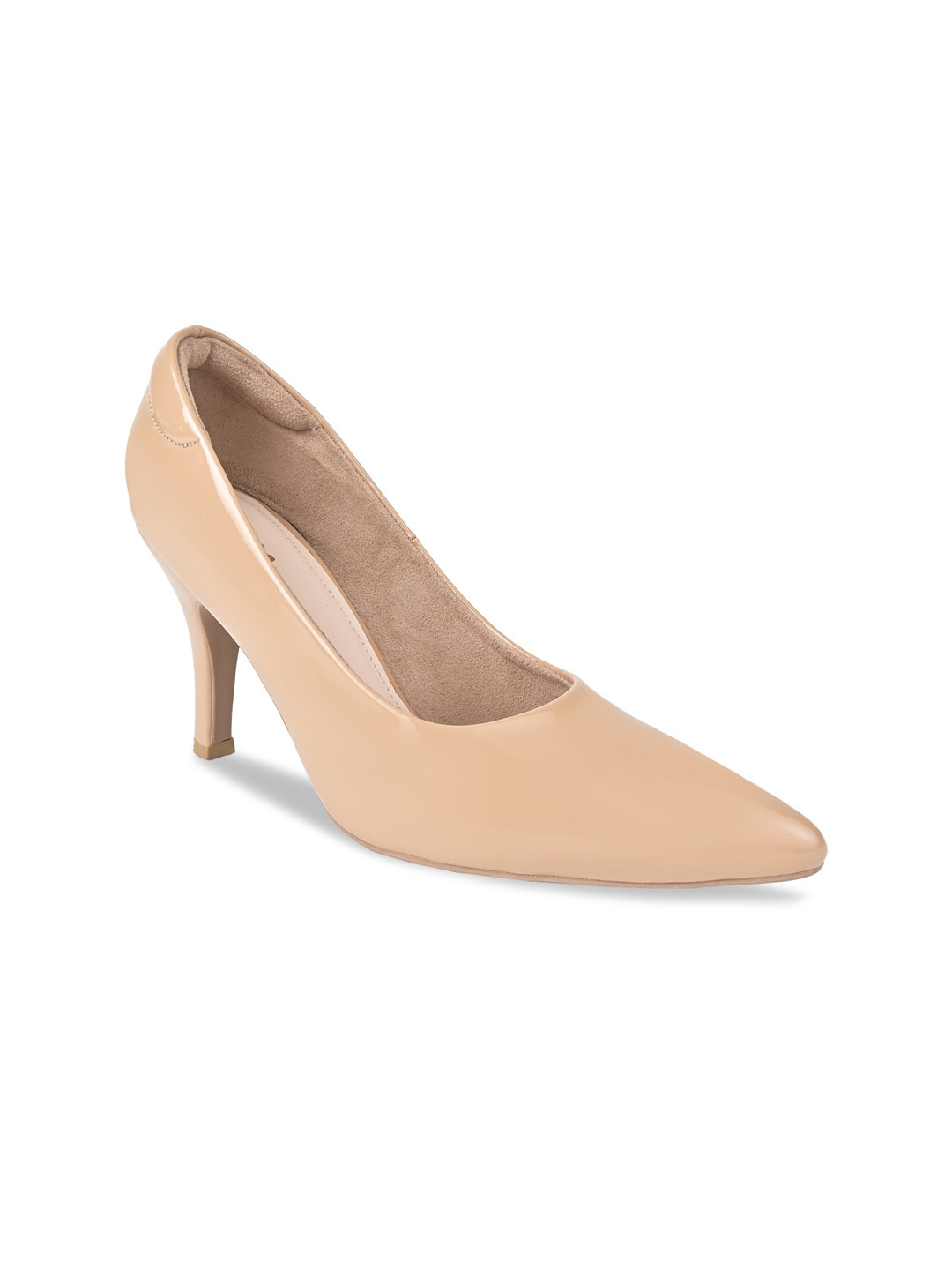 

Rocia Pointed Toe Slim Pumps, Beige