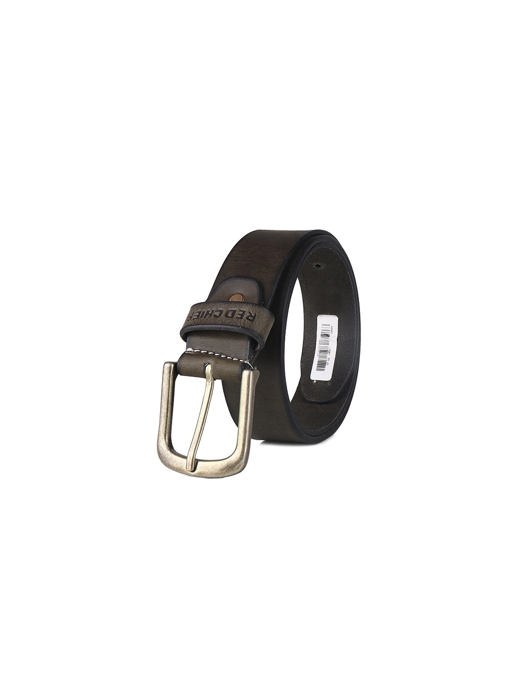 

Red Chief Men Leather Wide Belt, Brown