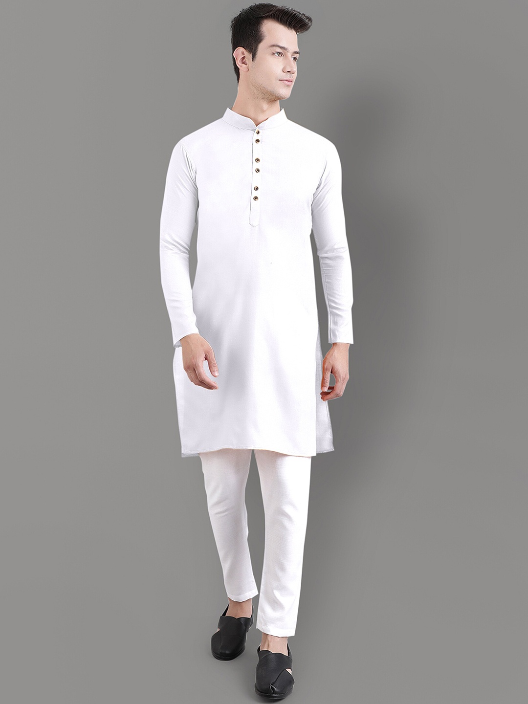 

Murta Trends Regular Kurta with Pyjamas, White