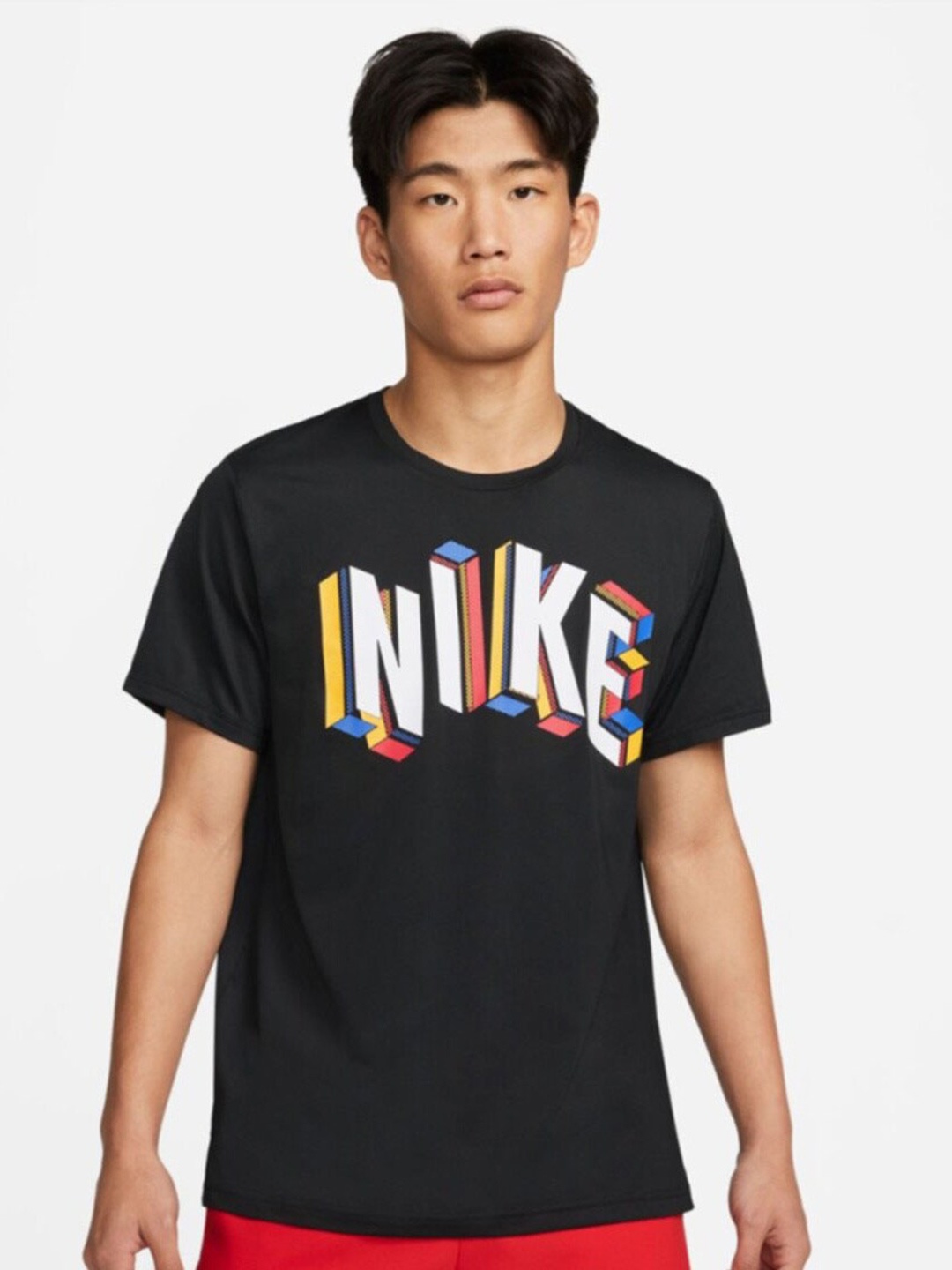 

Nike Men Pro Dri-FIT Hyper Dry Graphic Training T-shirt, Black