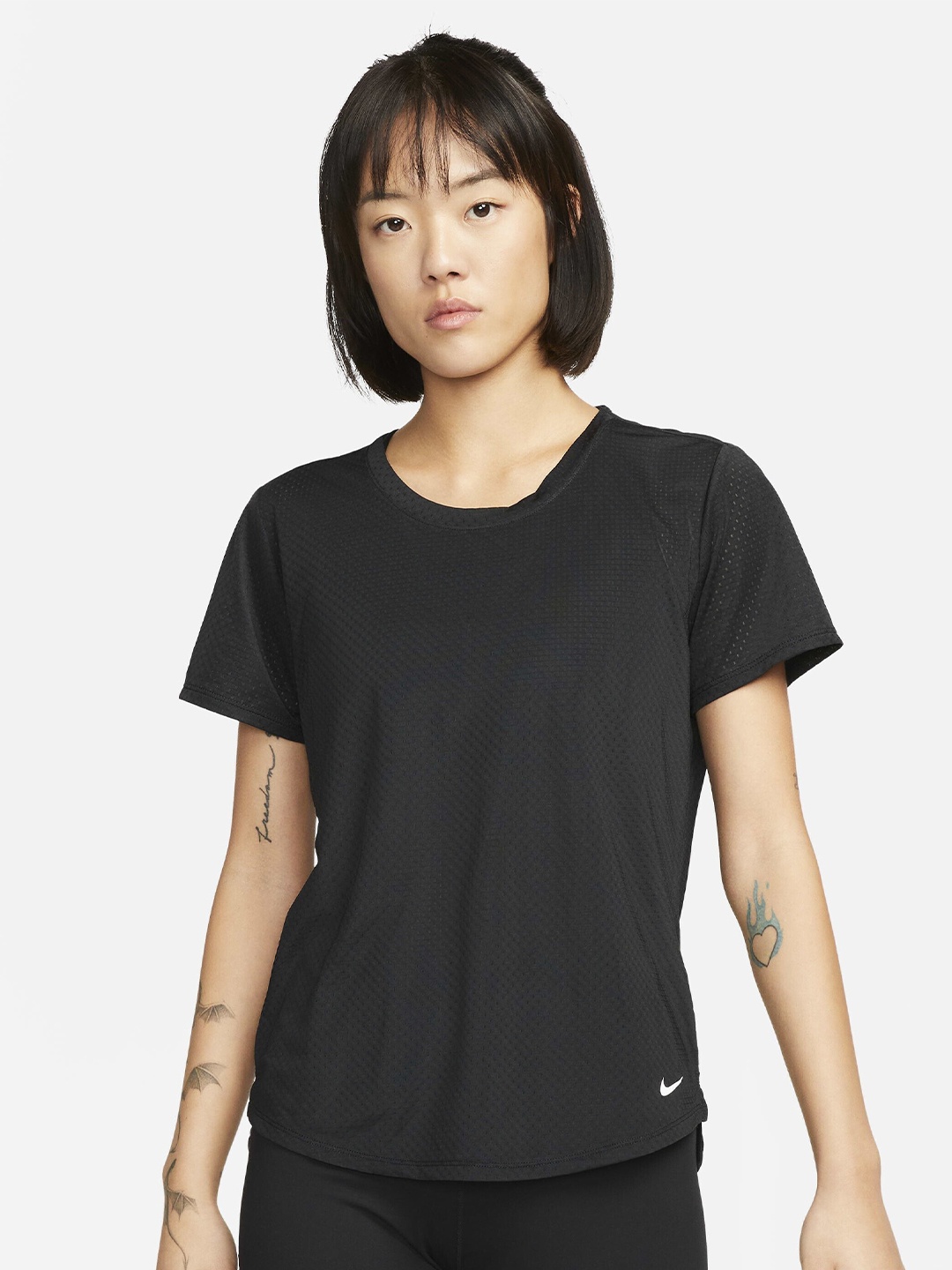 

Nike Dri-FIT One Breathe Women's Short-Sleeve Top, Black