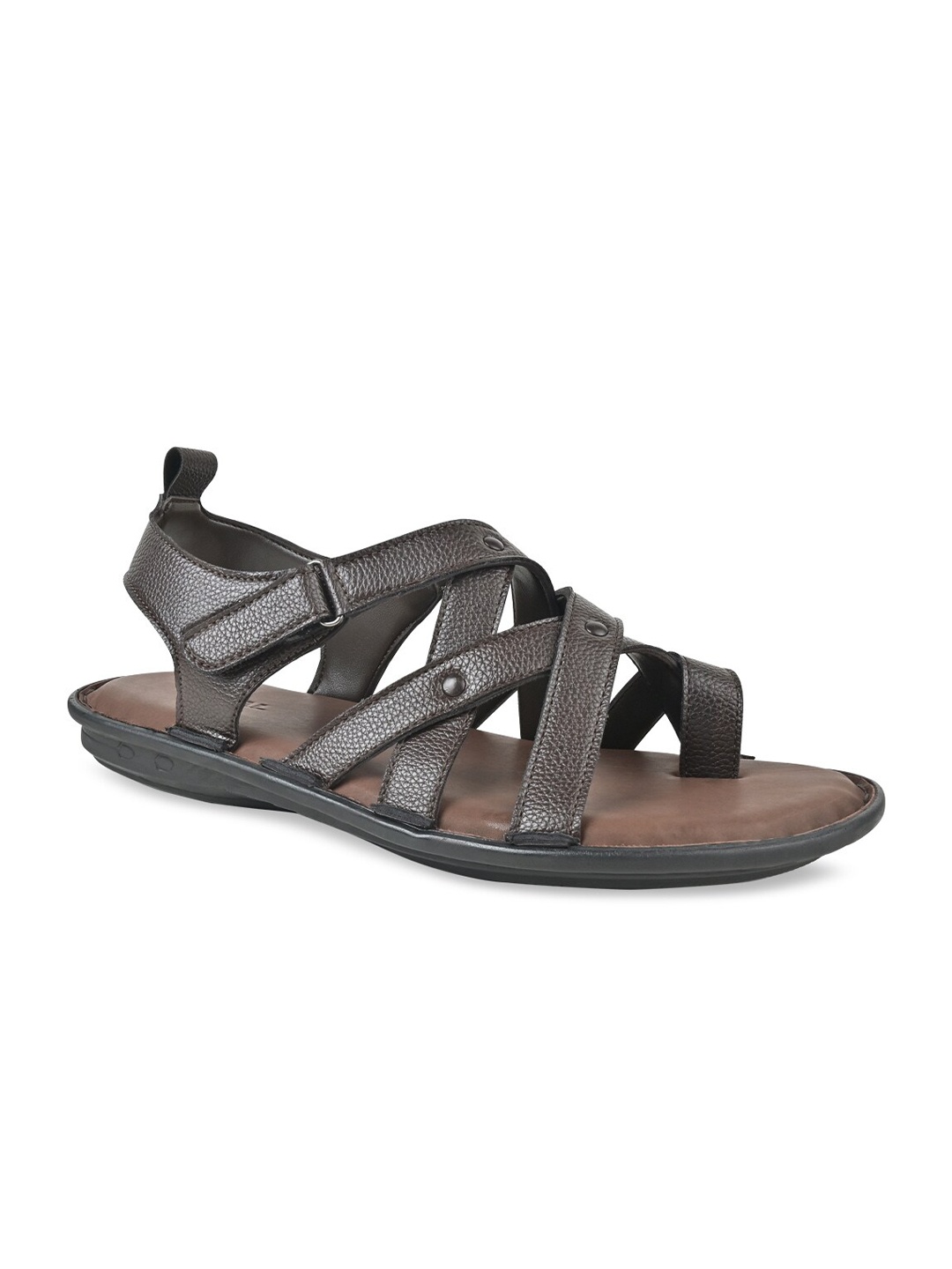 

Regal Men Textured Comfort Sandals, Brown