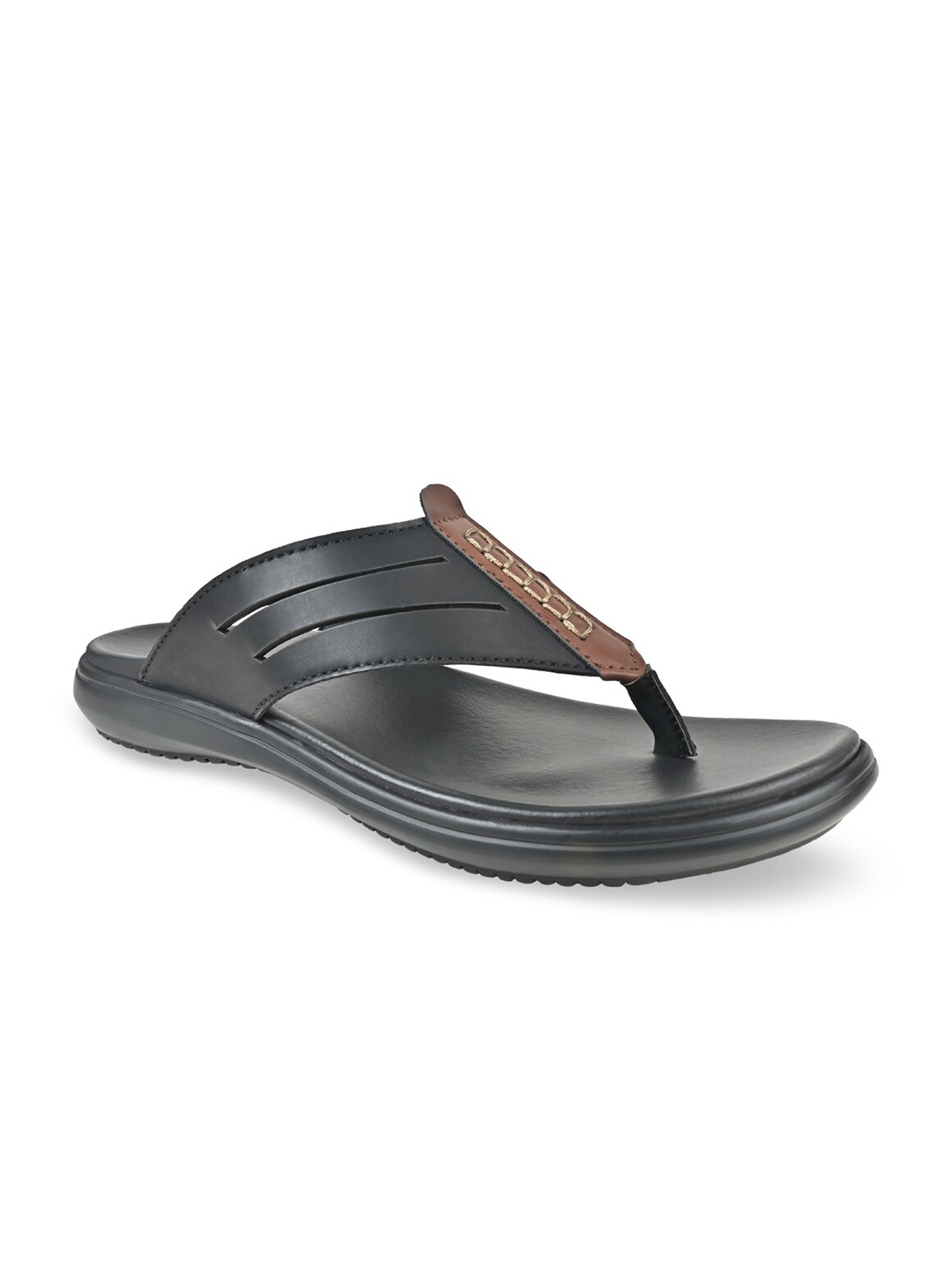 

Regal Men Open Toe Comfort Sandals, Black