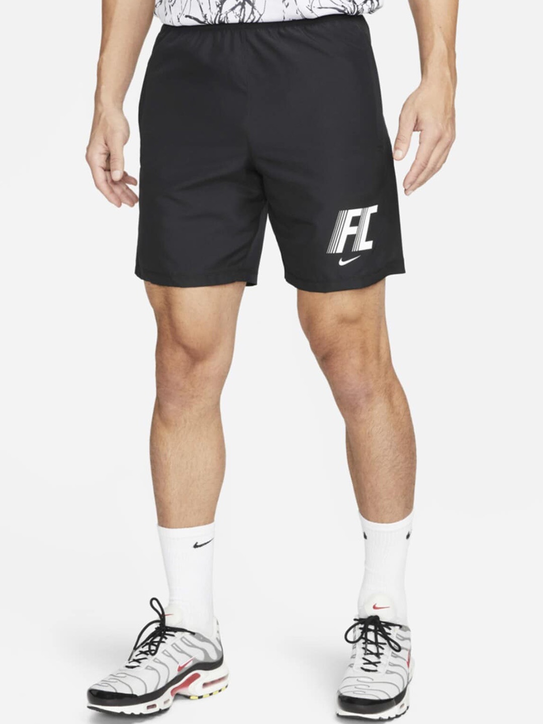 

Nike Men Dri-FIT F.C. Football Shorts, Black