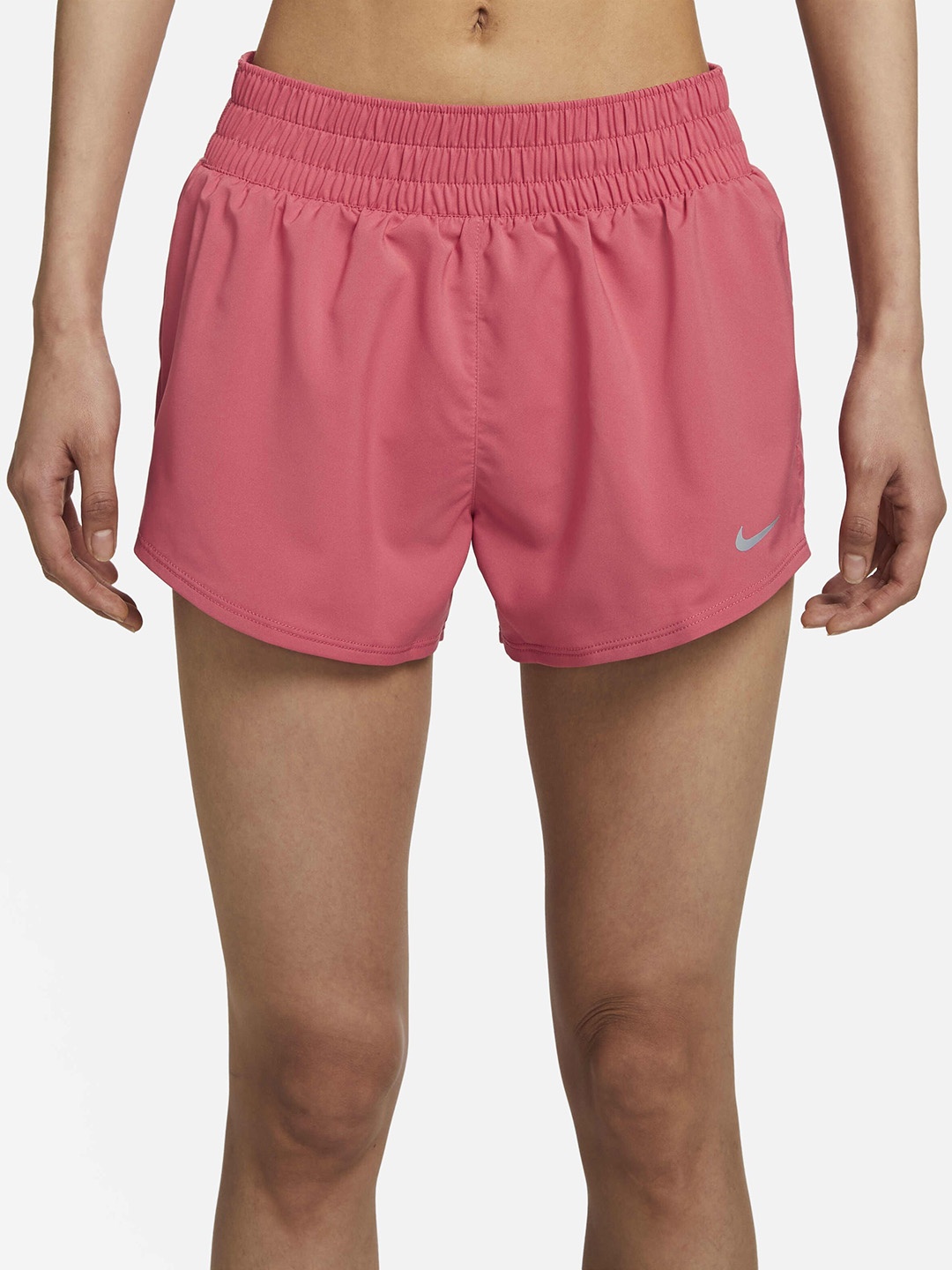 

Nike Women Dry-Fit Brief-Lined Shorts, Pink