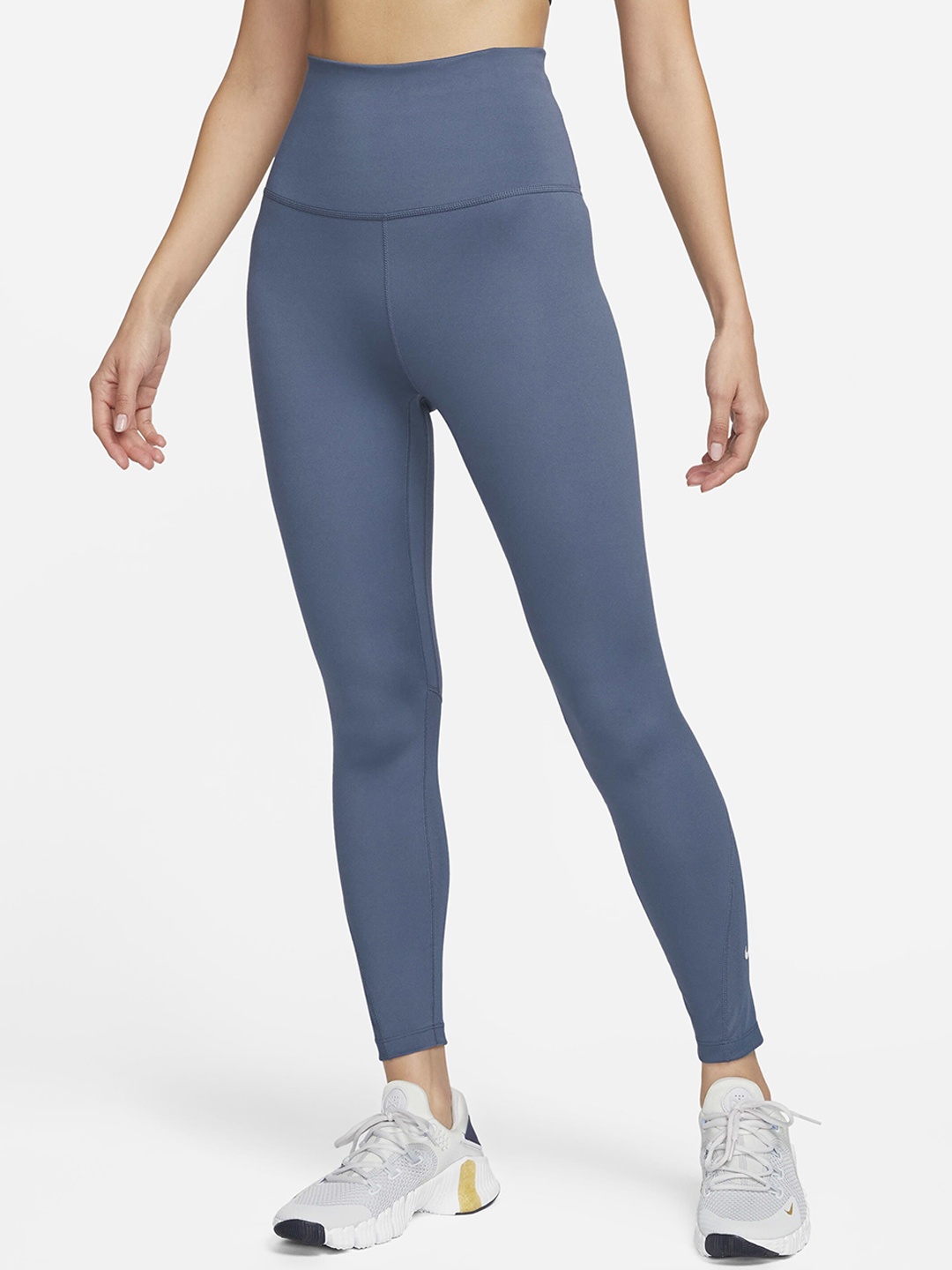 

Nike Women One High-Waisted 7/8 Tights, Blue