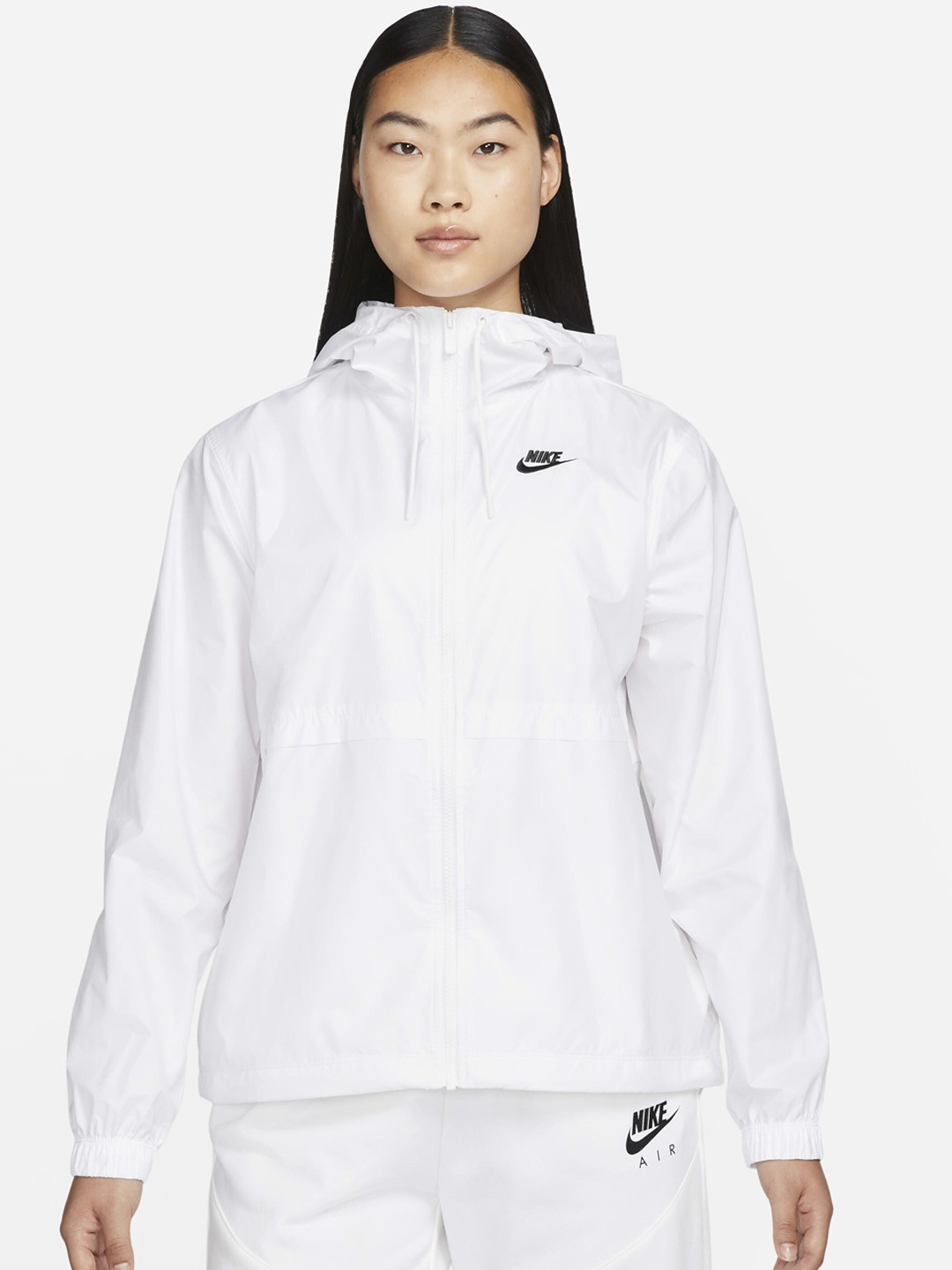 

Nike Hooded Essential Repel Sports Jacket, White