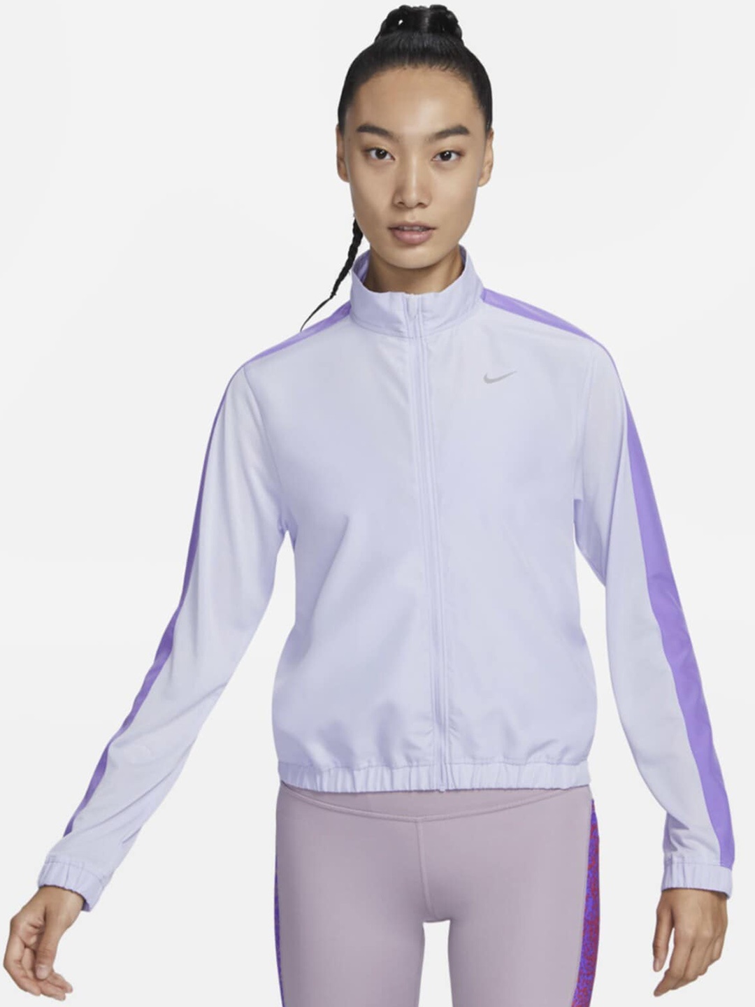 

Nike Dry-Fit Swoosh Running Sporty Jacket, Lavender